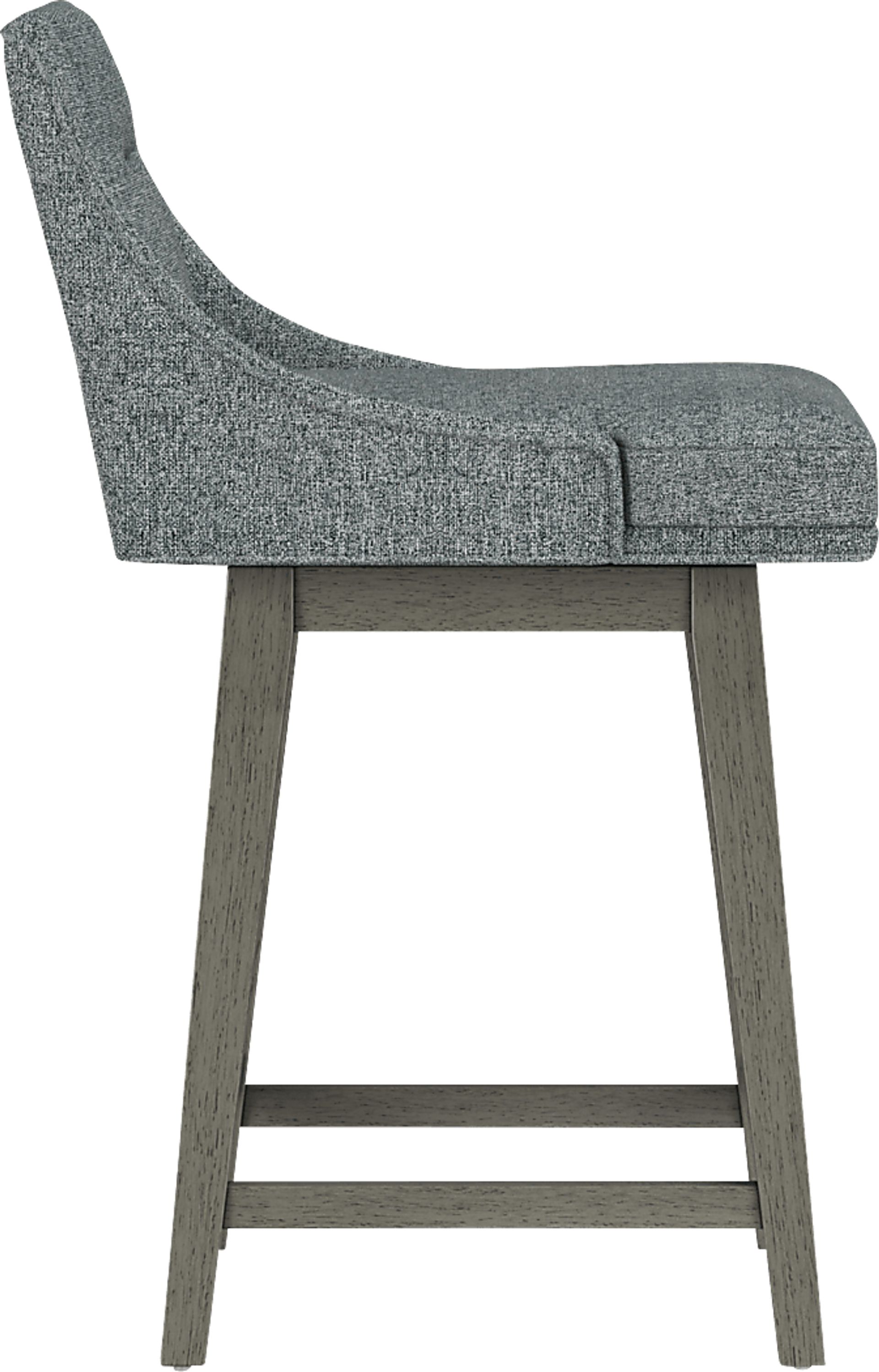 Amenophis Dark Gray Counter Height Adjustable Stool - Image 7