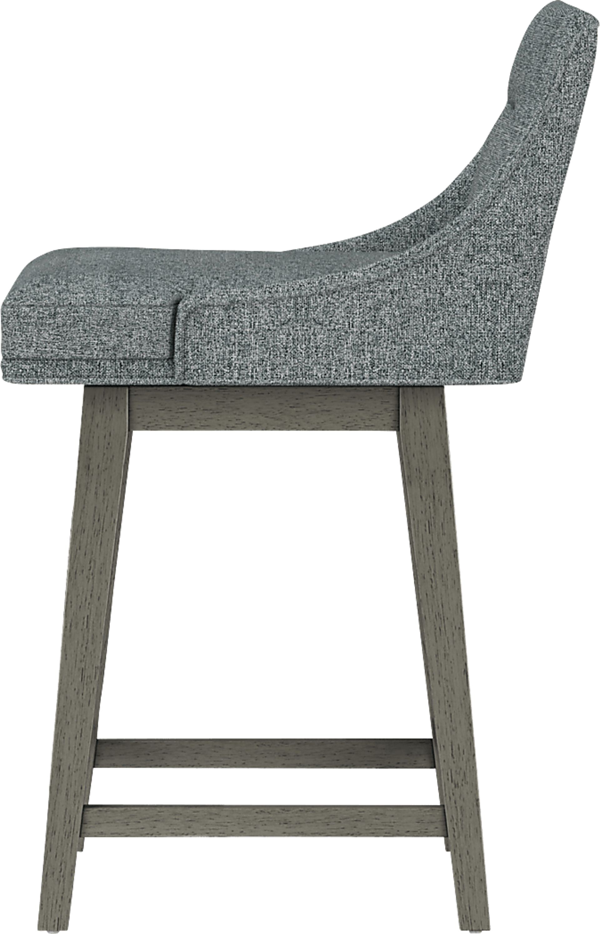 Amenophis Dark Gray Counter Height Adjustable Stool - Image 9