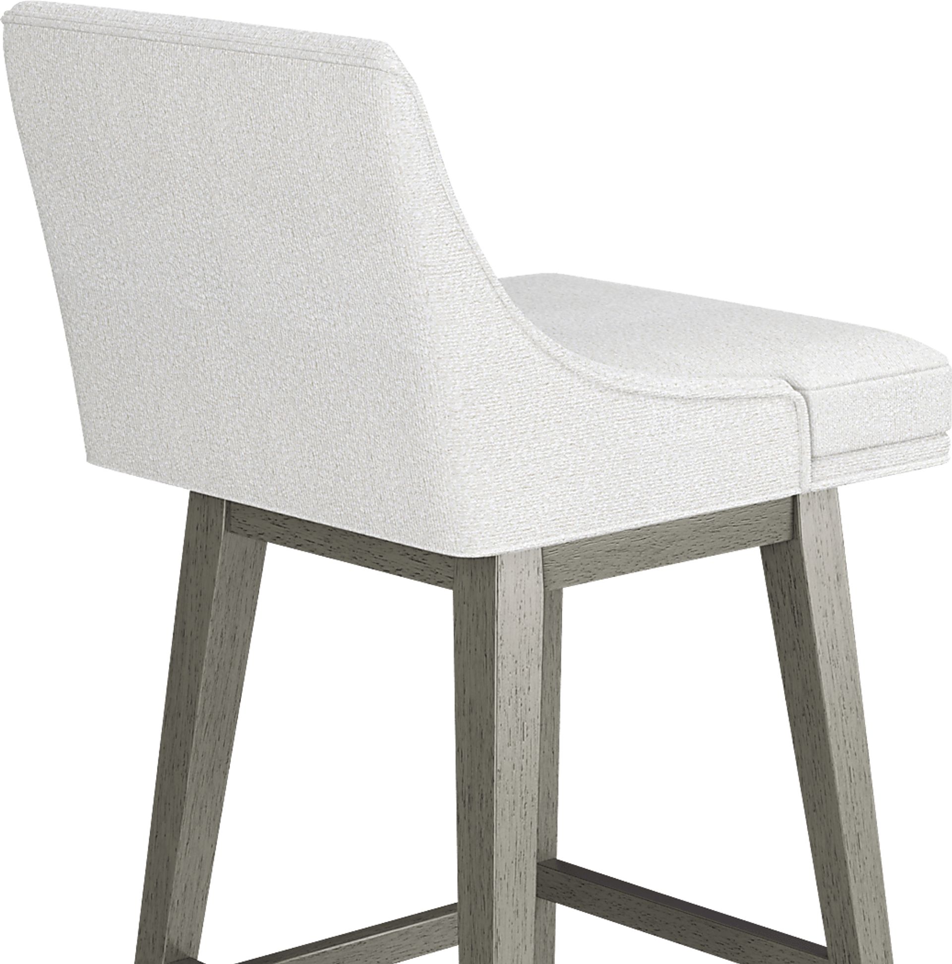 Amenophis White Counter Height Adjustable Stool - Image 5