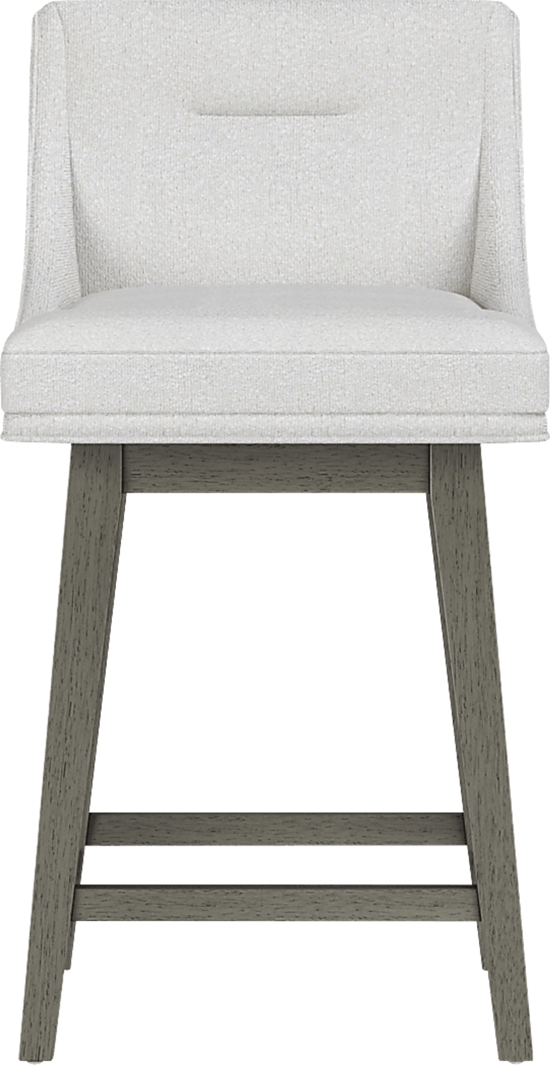 Amenophis White Counter Height Adjustable Stool - Image 6