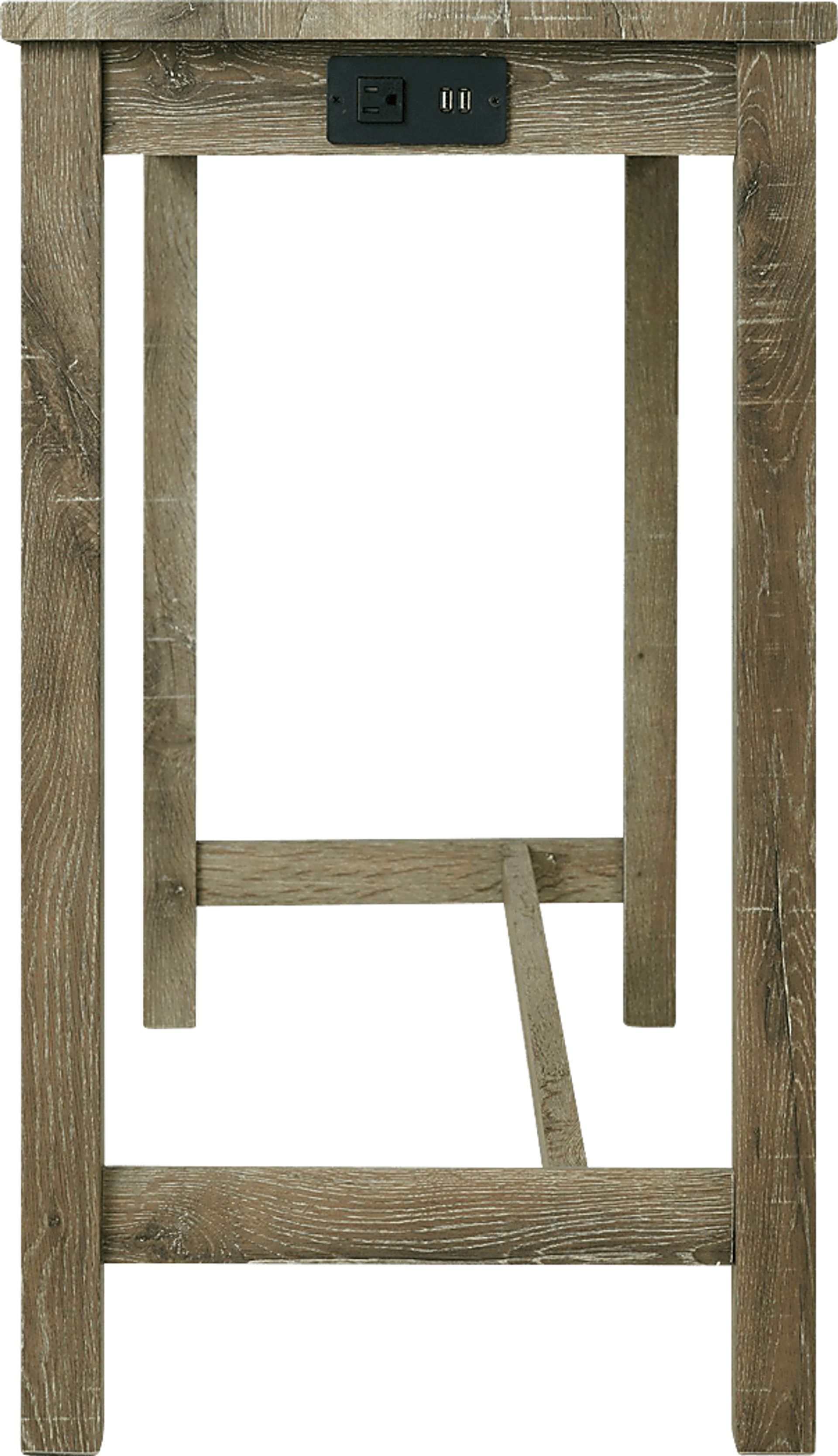 Amepela Oak 4 Pc Bar Height Table Set - Image 4