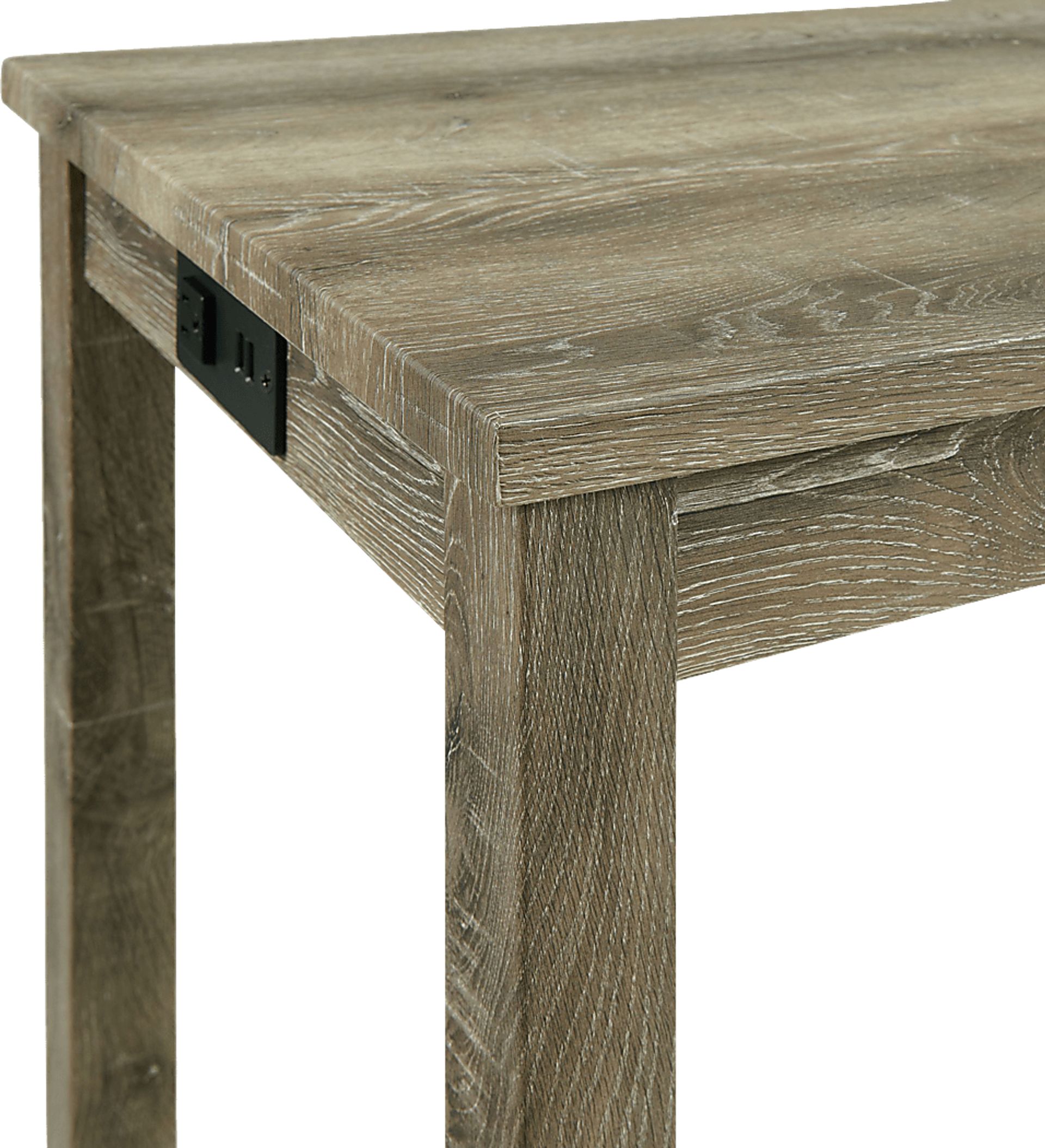 Amepela Oak 4 Pc Bar Height Table Set - Image 10