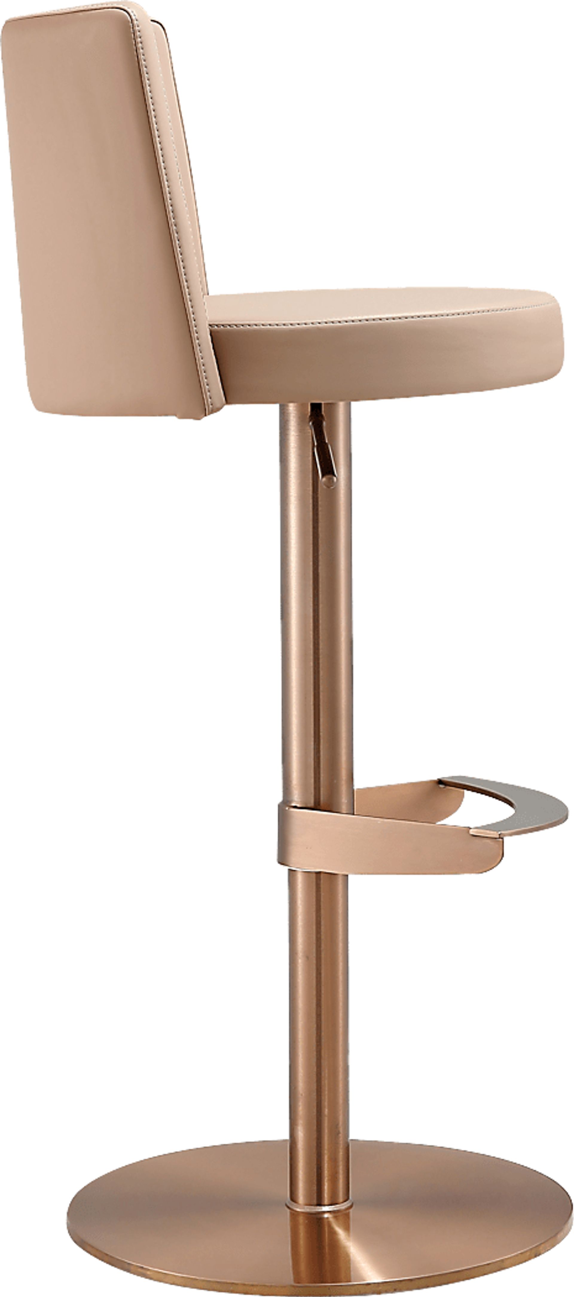 Amerine Brown Barstool - Image 5