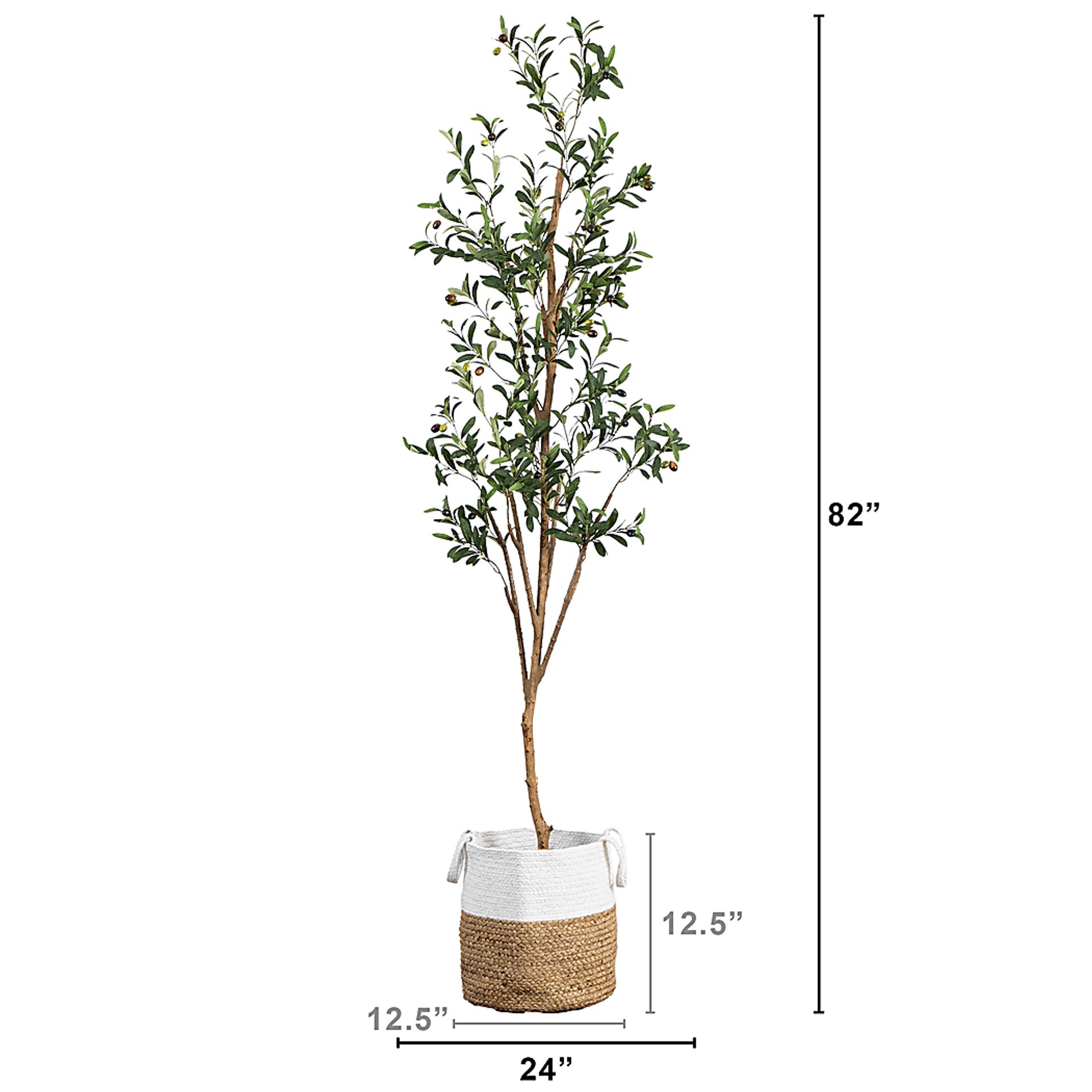 Amersham Green Artificial Olive Tree - Image 7