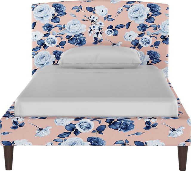 Kids Amery Blue Full Upholstered Bed - Thumbnail - Image 2