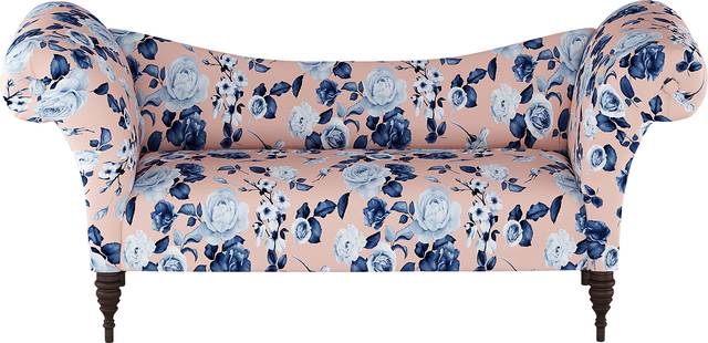 Amery Blue Settee - Thumbnail - Image 2