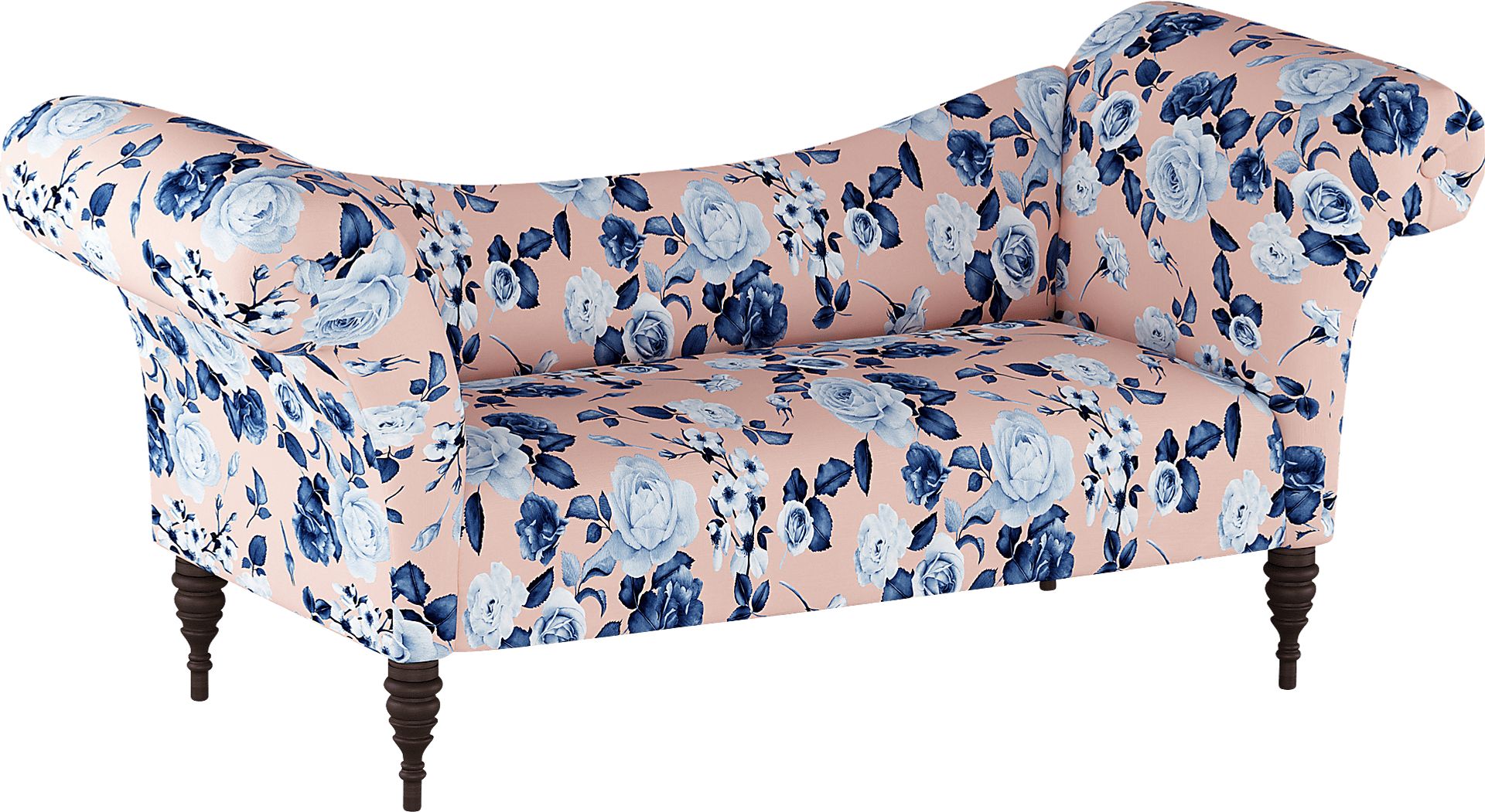 Amery Blue Settee - Image 1