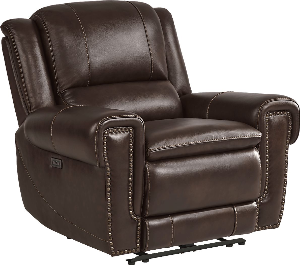 Amesbury Leather Dual Power Recliner