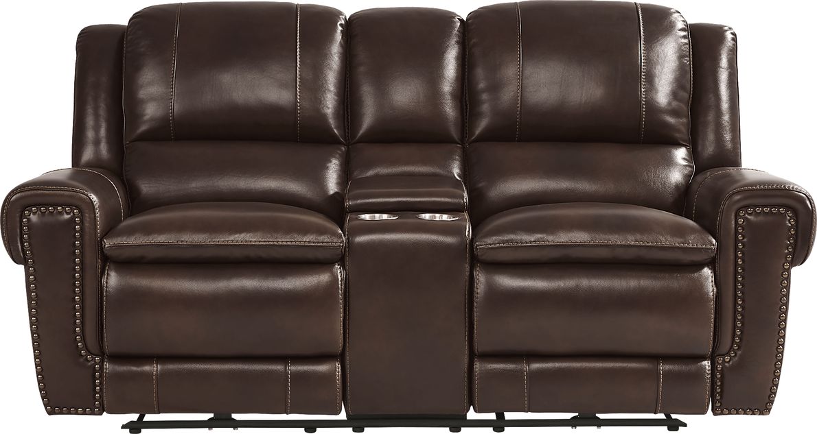 Amesbury 3 Pc Leather Dual Power Reclining Living Room Set