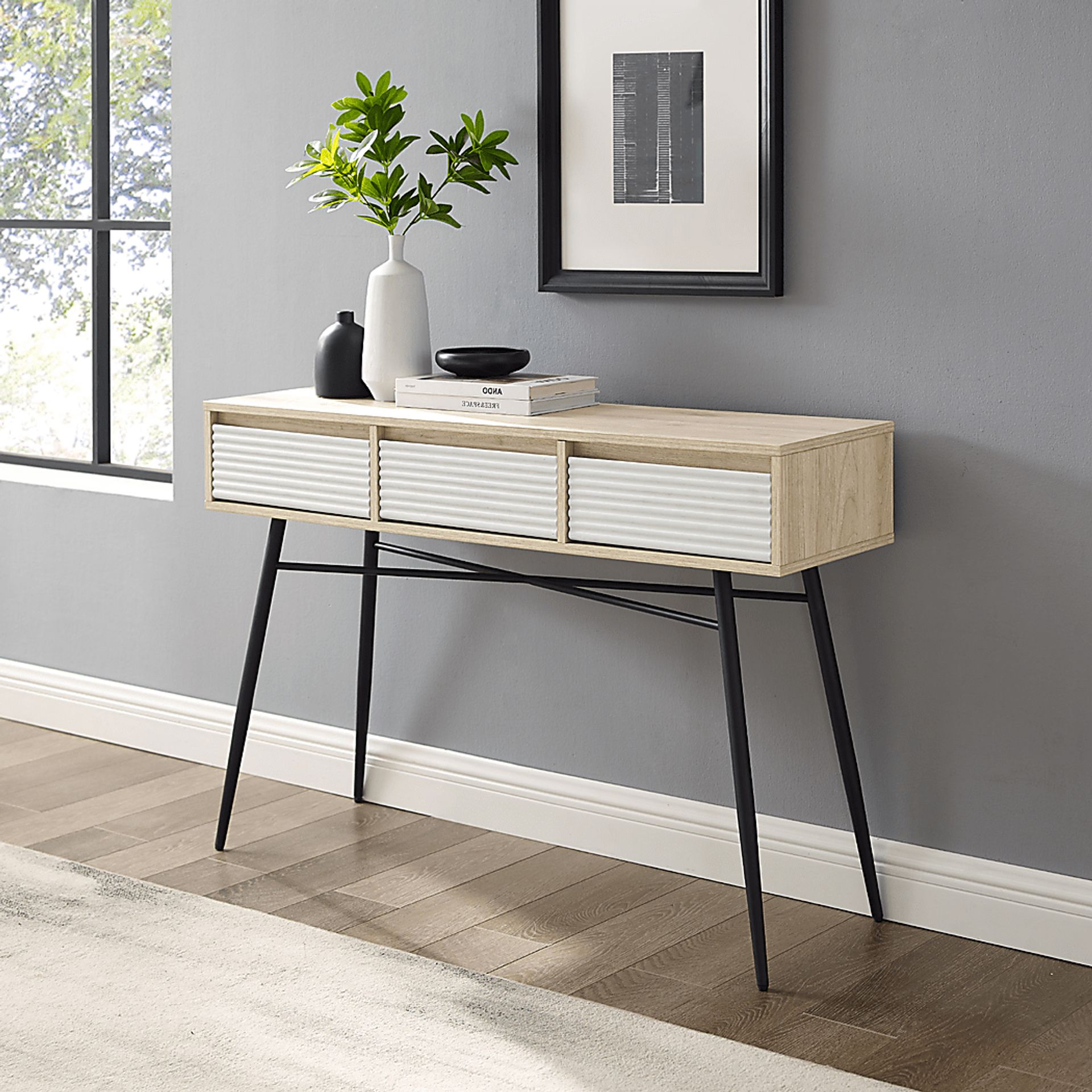 Amesite Birch Sofa Table - Image 5
