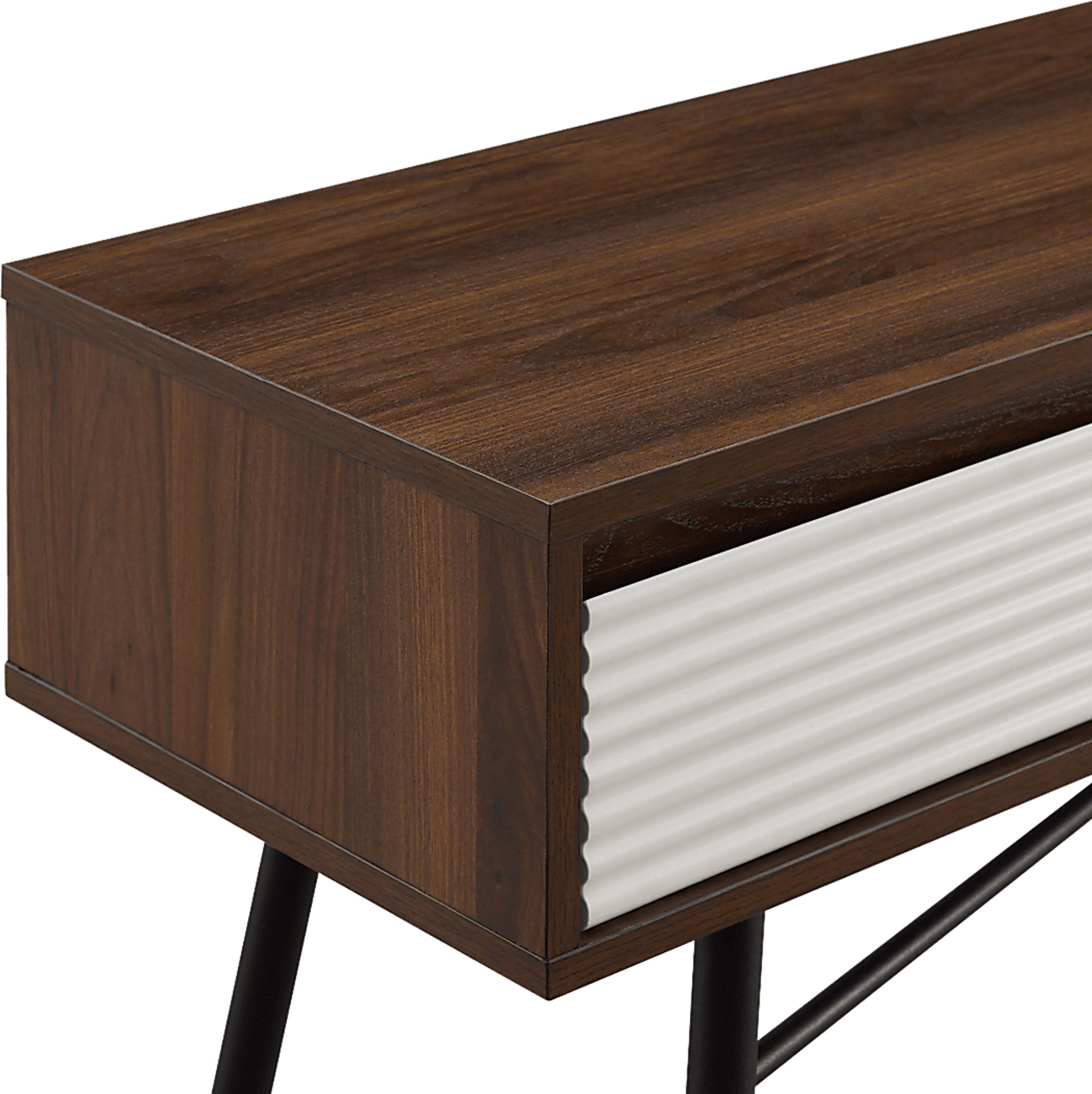 Amesite Walnut Sofa Table - Image 4