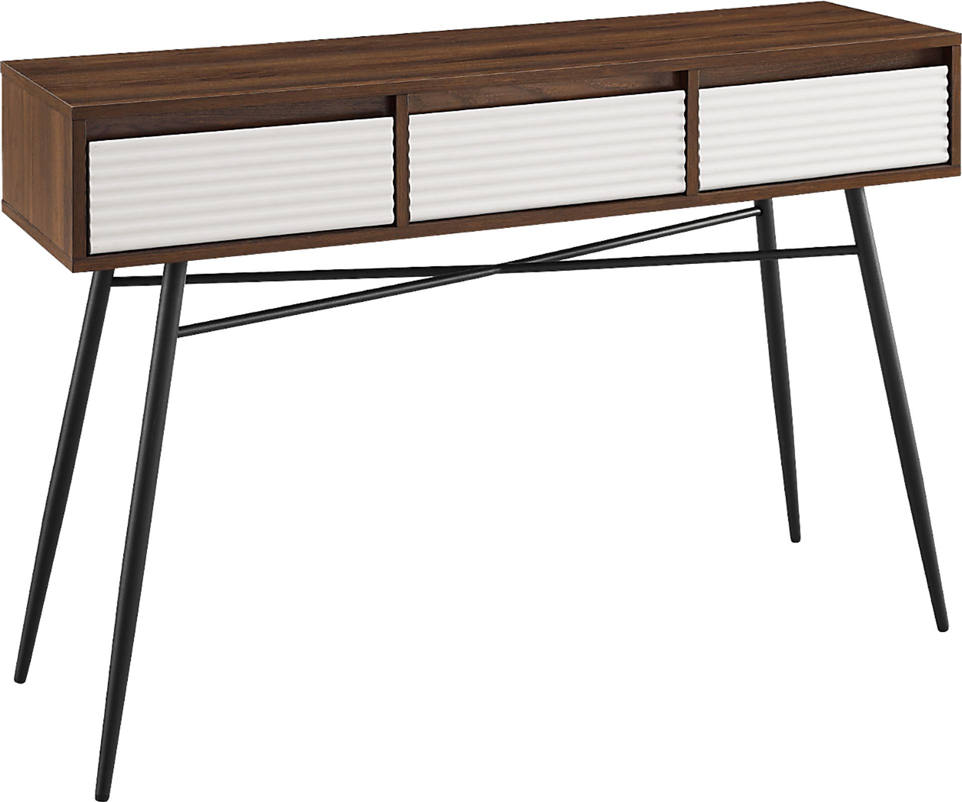 Amesite Walnut Sofa Table - Image 1