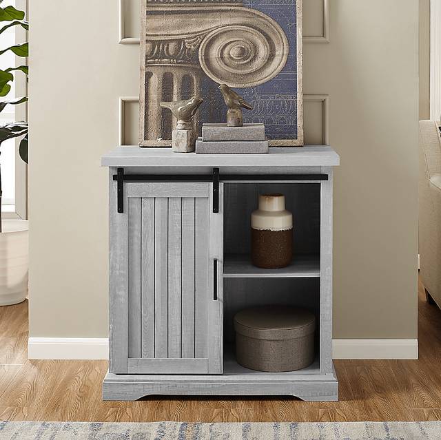 Amesley Cove Gray Accent Cabinet - Thumbnail - Image 2