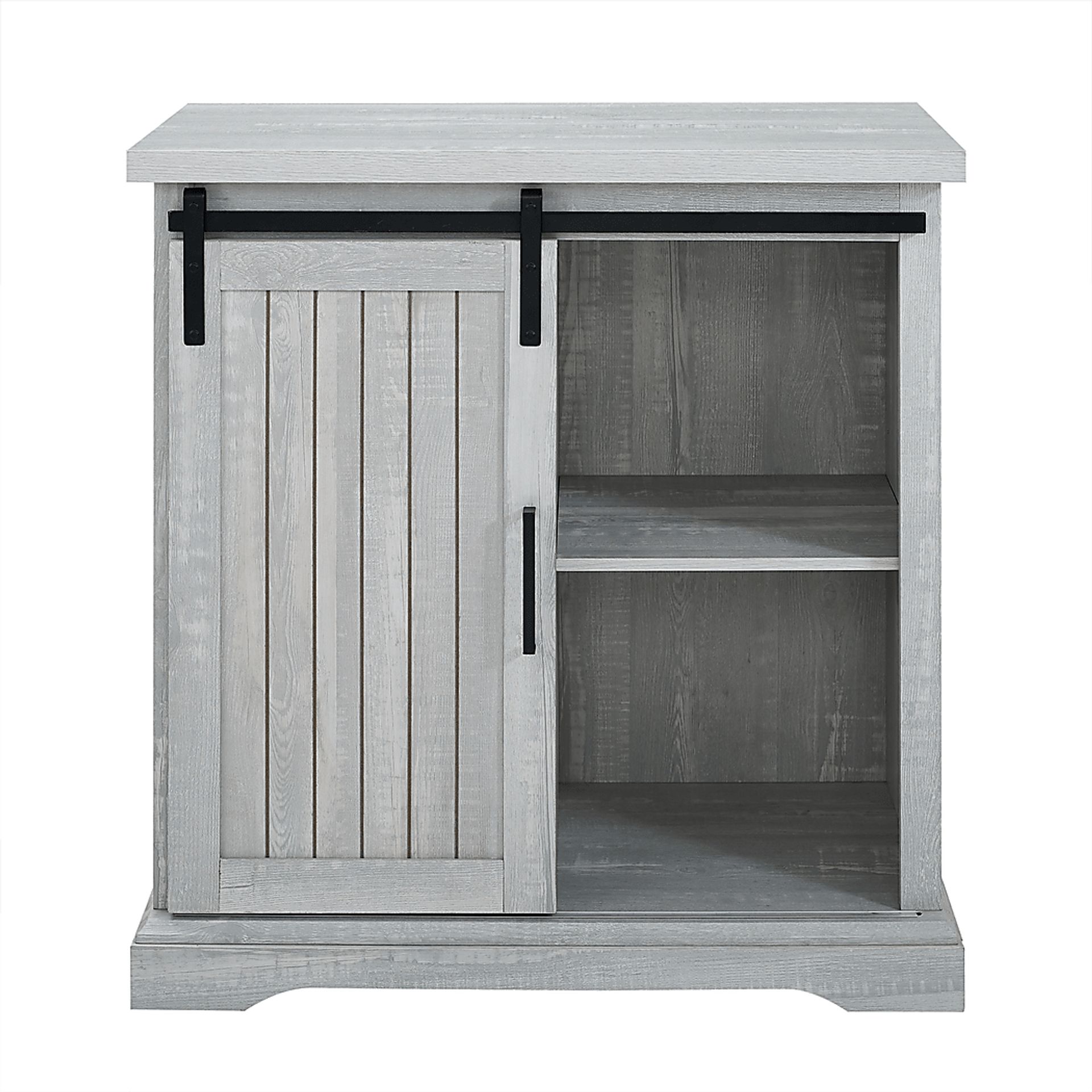 Amesley Cove Gray Accent Cabinet - Image 3