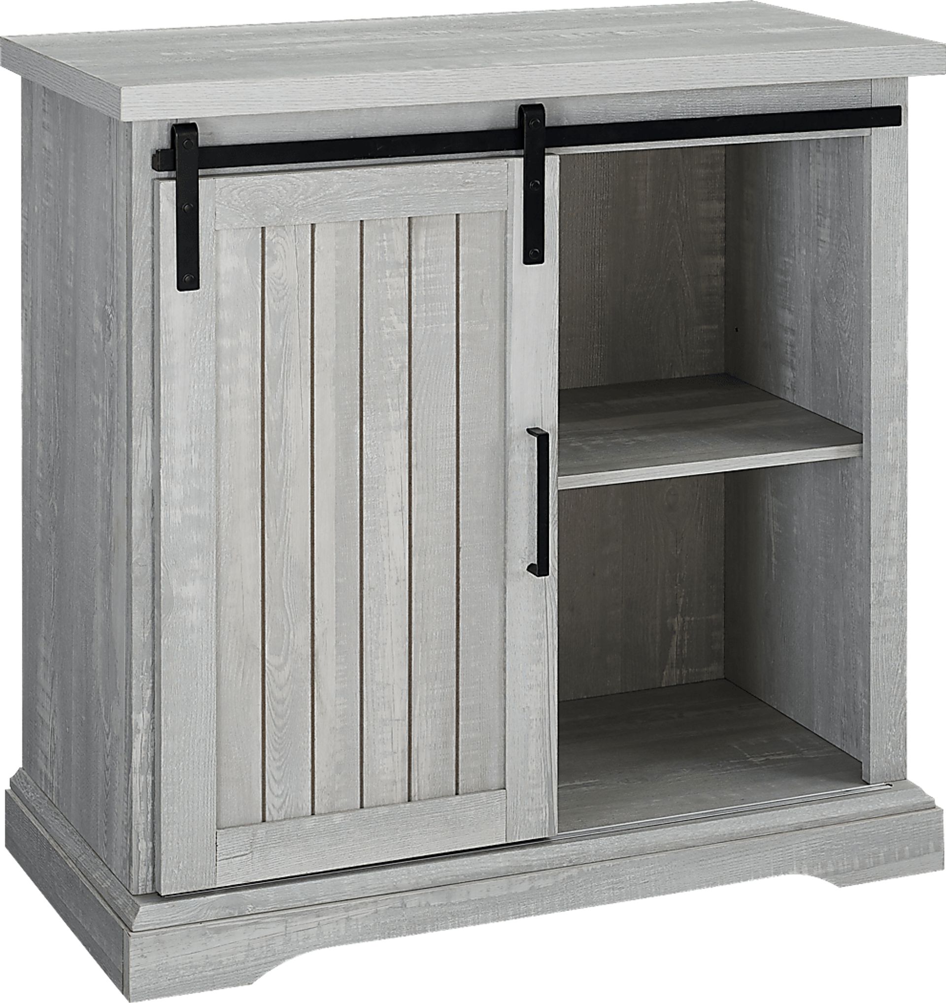 Amesley Cove Gray Accent Cabinet - Image 1