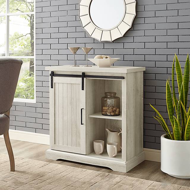 Amesley Cove White Accent Cabinet - Thumbnail - Image 2