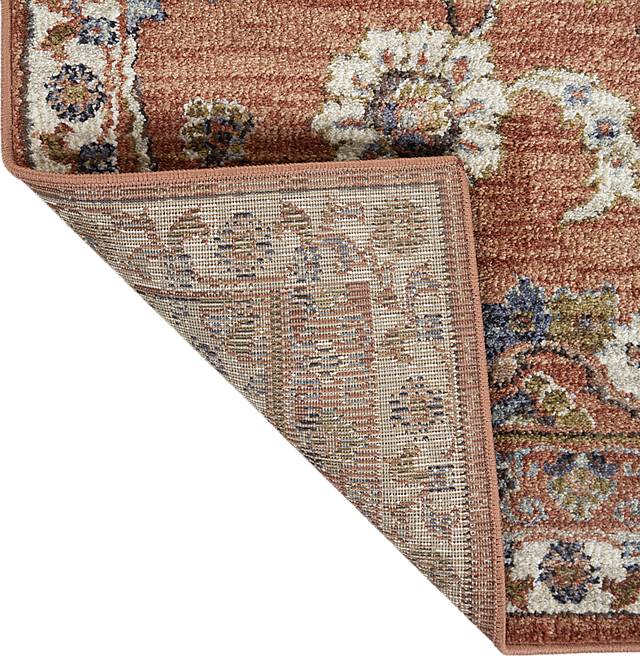Amessor Orange 5'3 x 7'6 Rug - Thumbnail - Image 3