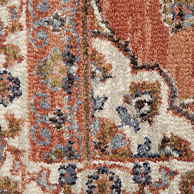 Amessor Orange 5'3 x 7'6 Rug - Thumbnail - Image 7
