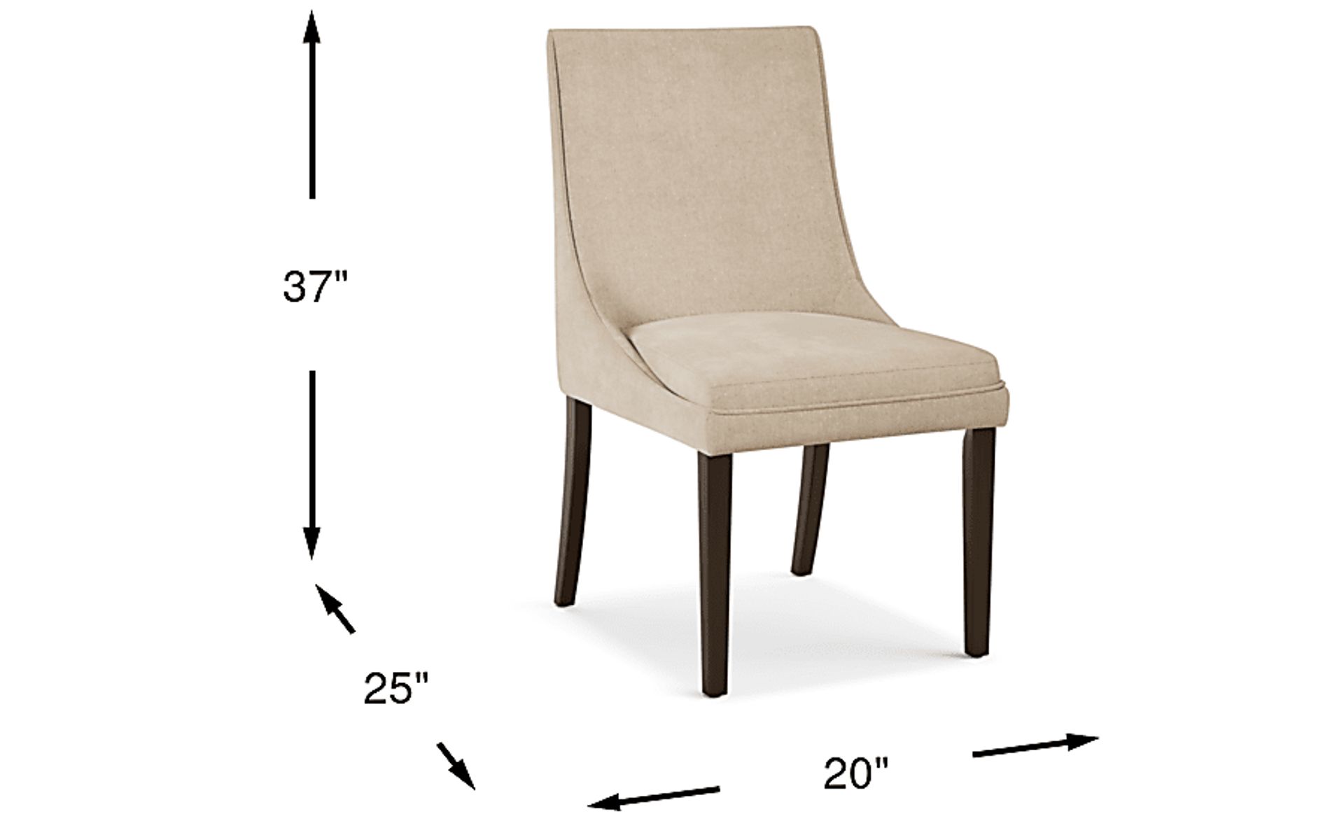 Dimension Image. Please refer to the Dimension Tab on this page for dimension details.