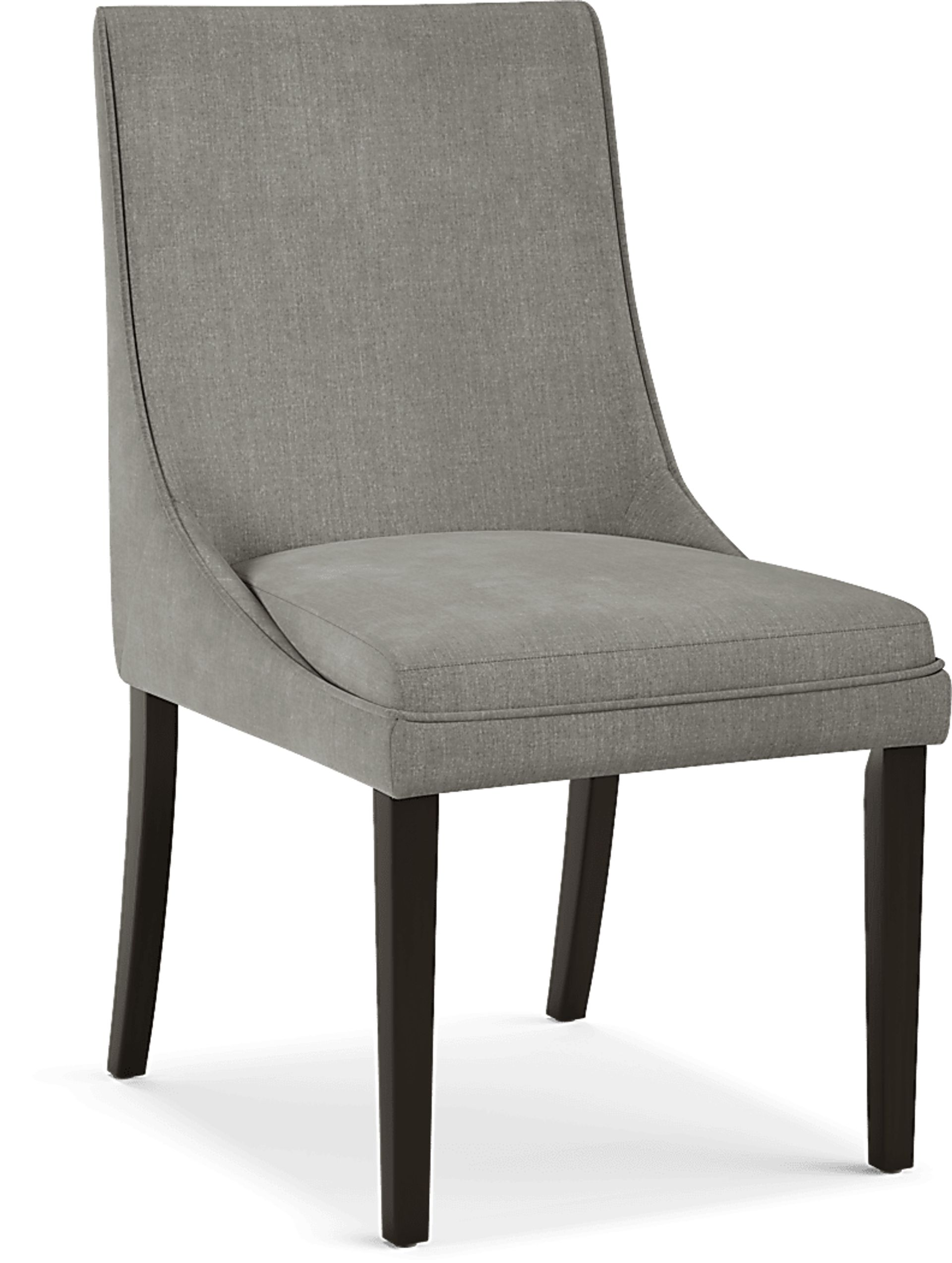 Amhearst Brown 5 Pc Rectangle Dining Set with Graphite Chairs - Image 5