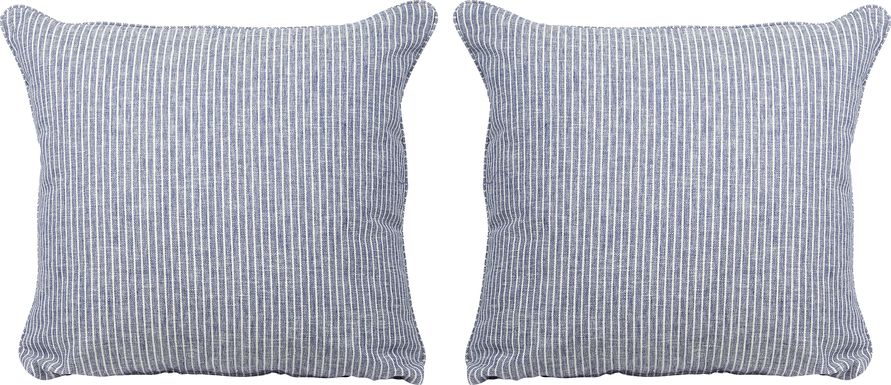 Amherst Denim Accent Pillow, Set of Two