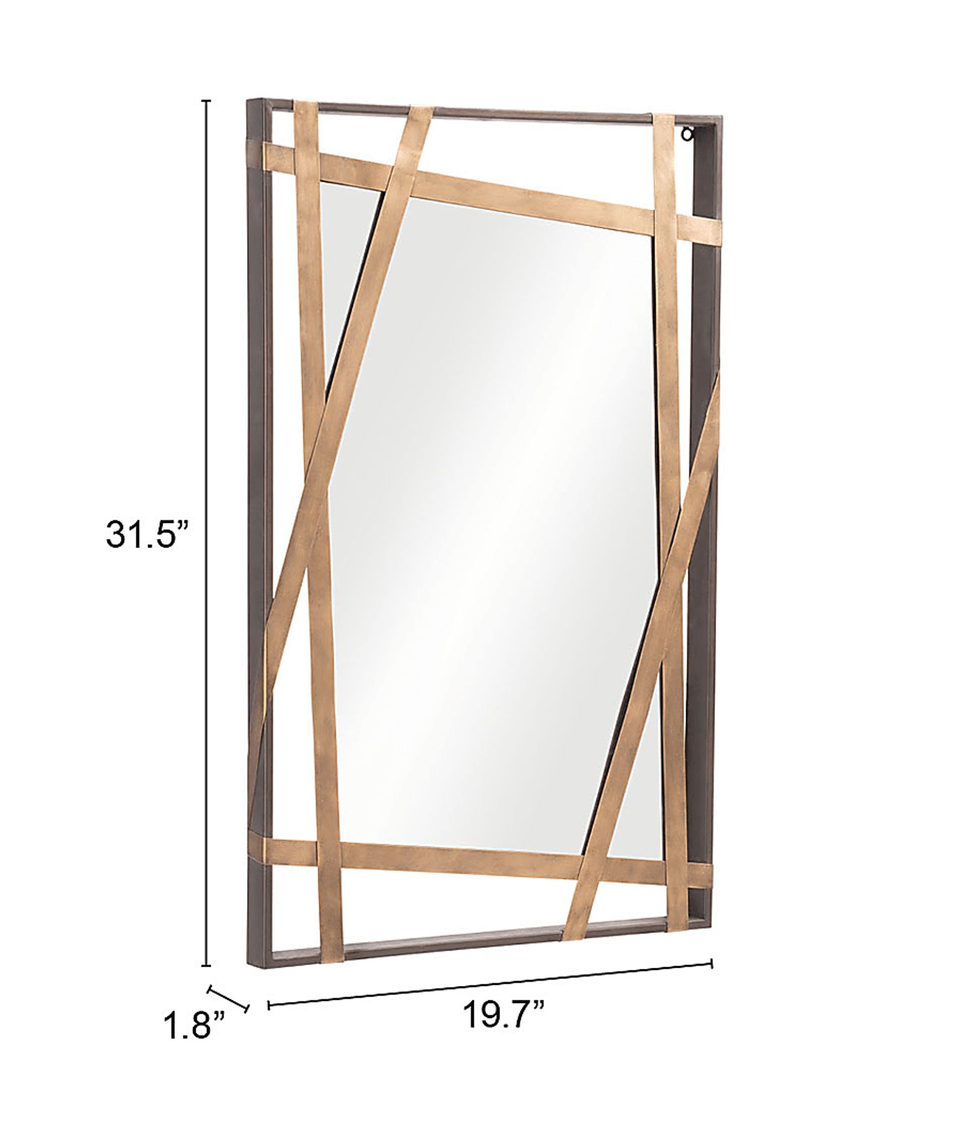 Amhurst Gold Mirror - Image 6