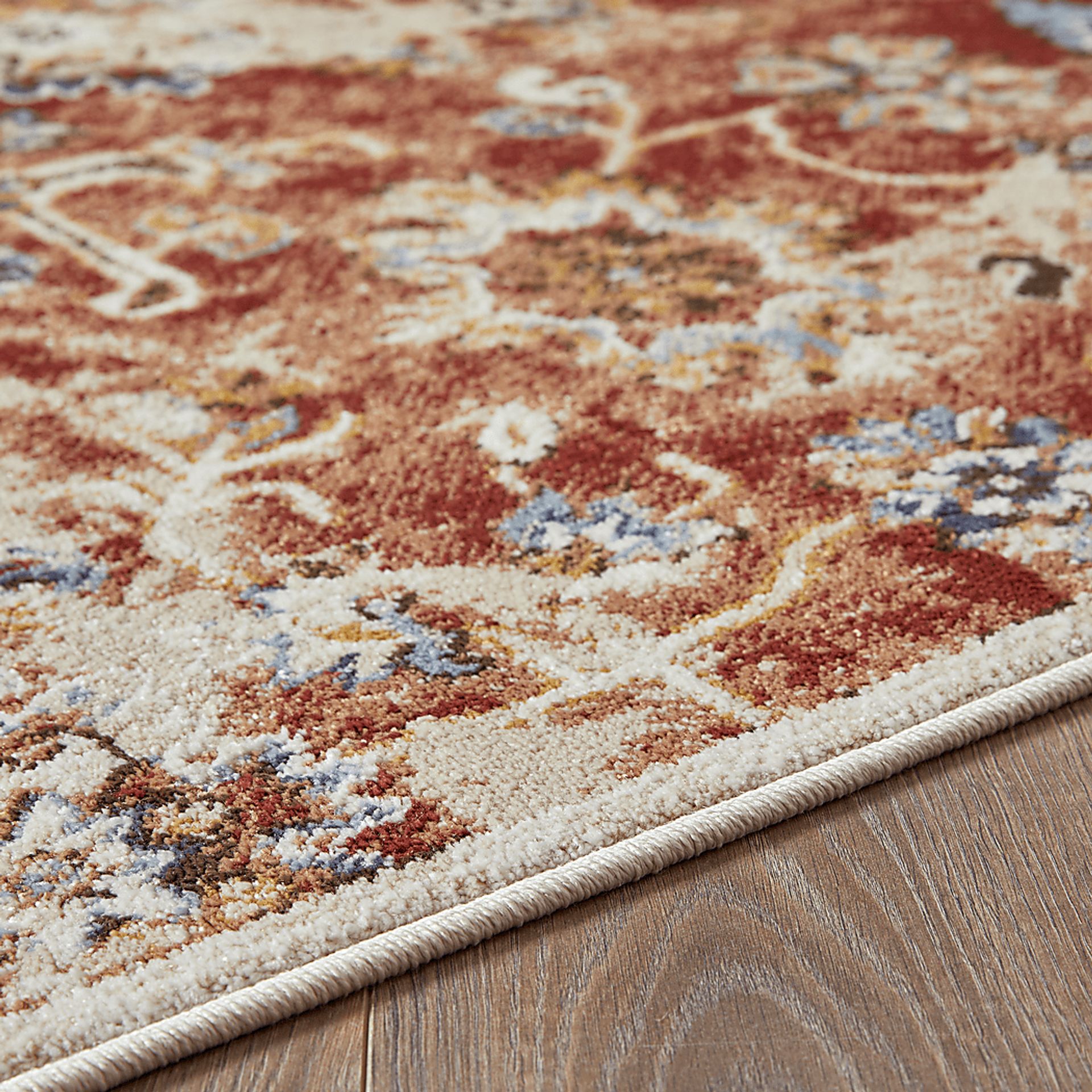 Amibell Orange 2' x 6'7 Runner Rug - Image 2