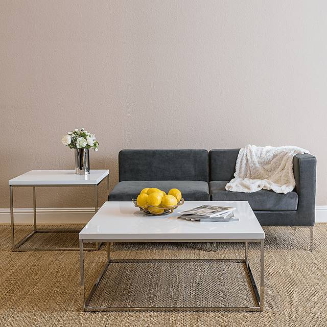 Amiebleu I White Cocktail Table - Thumbnail - Image 2