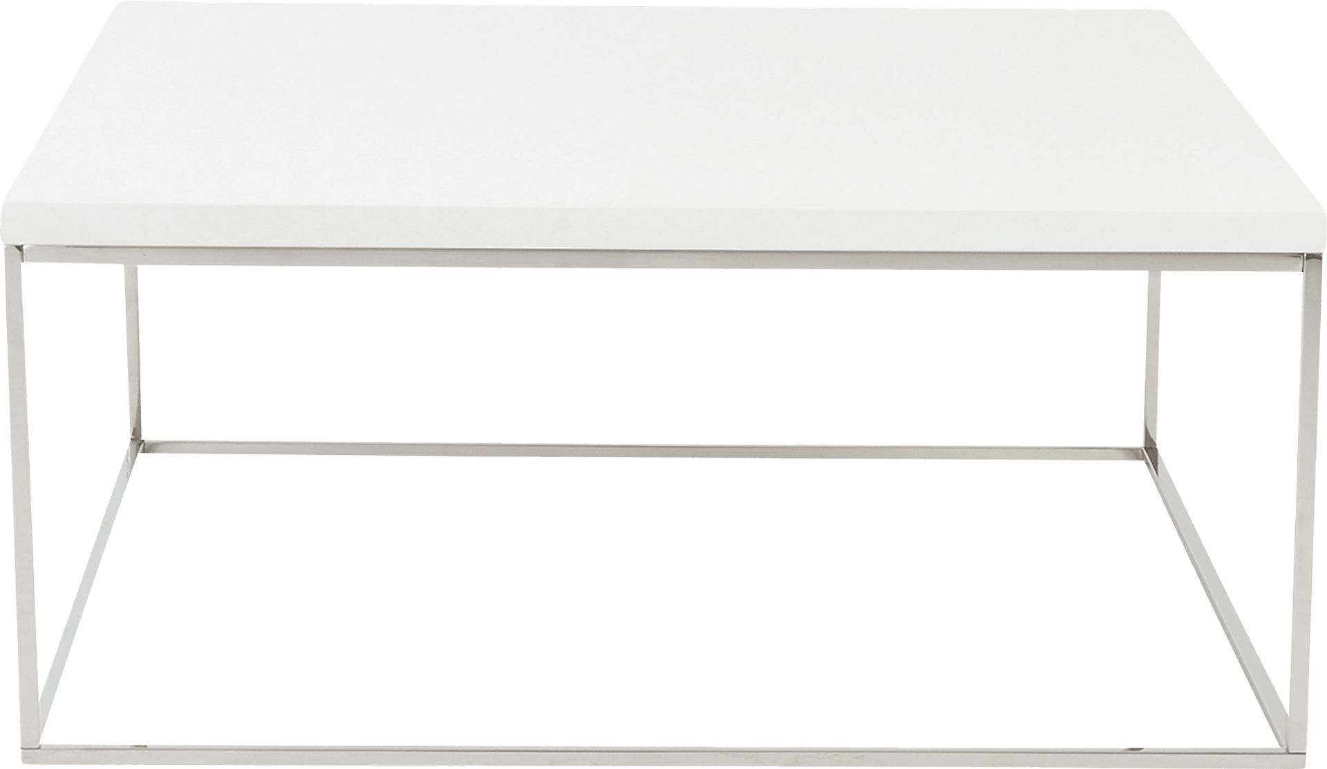 Amiebleu I White Cocktail Table - Image 1