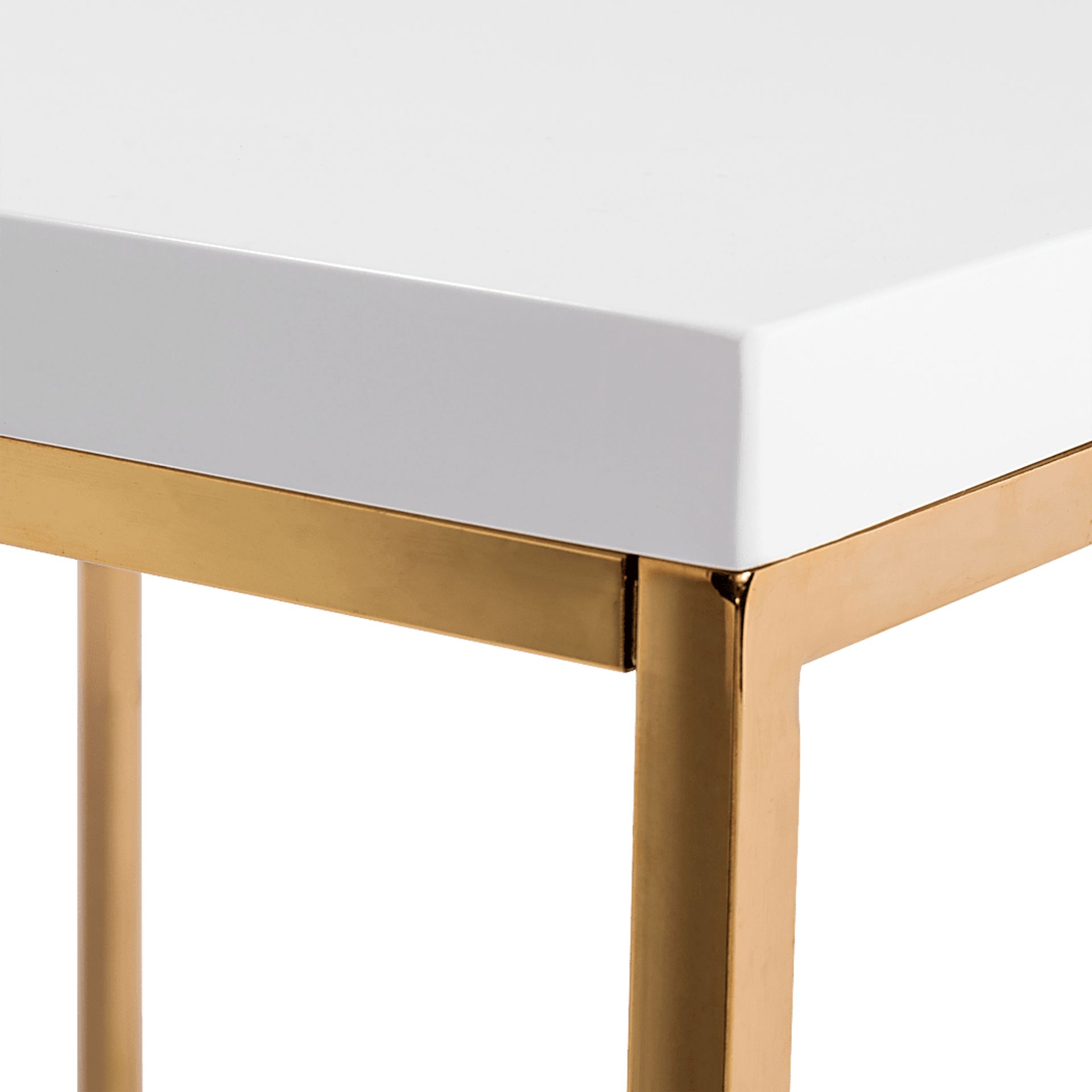 Amiebleu II White Cocktail Table - Image 4