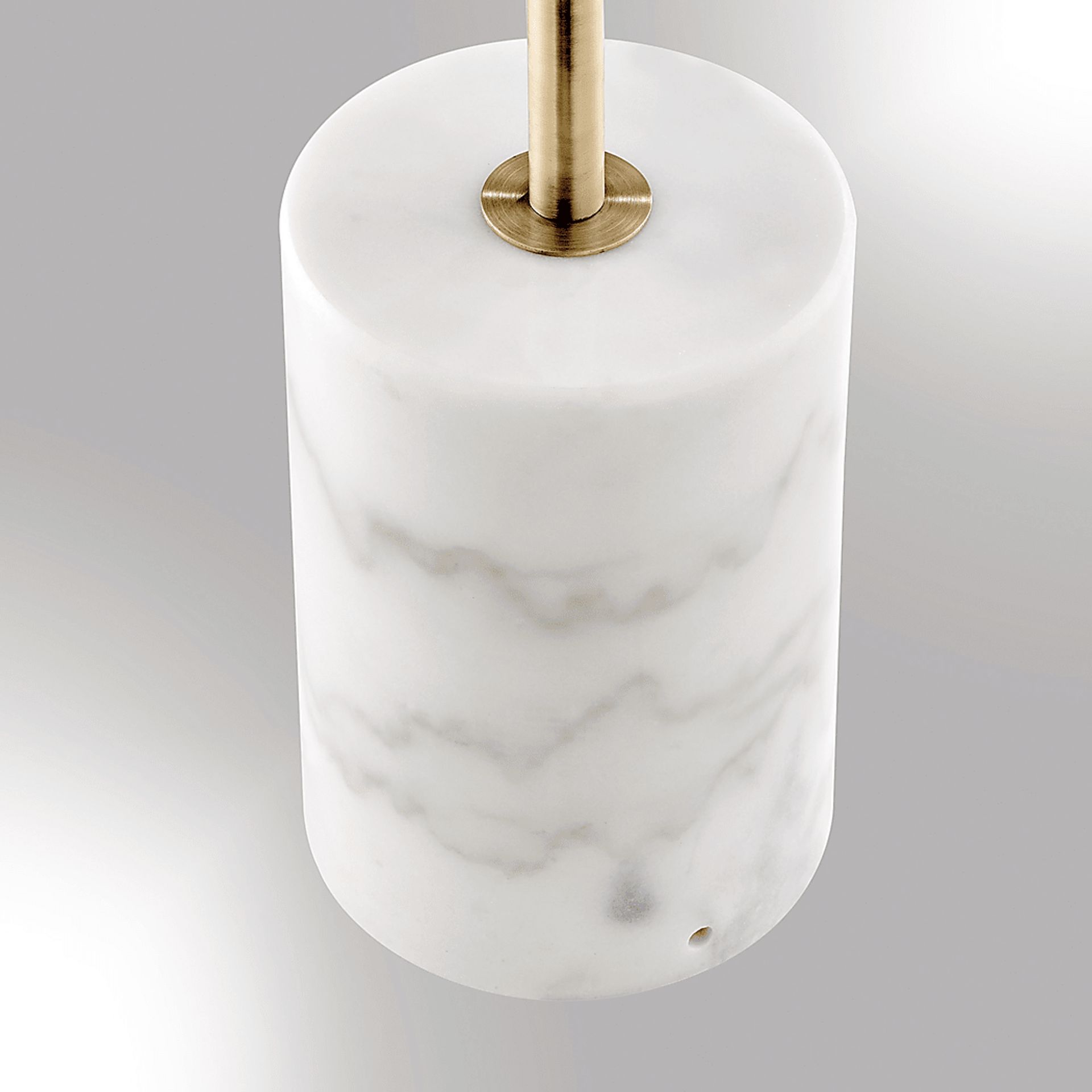 Amiee Court Brass Floor Lamp - Image 3