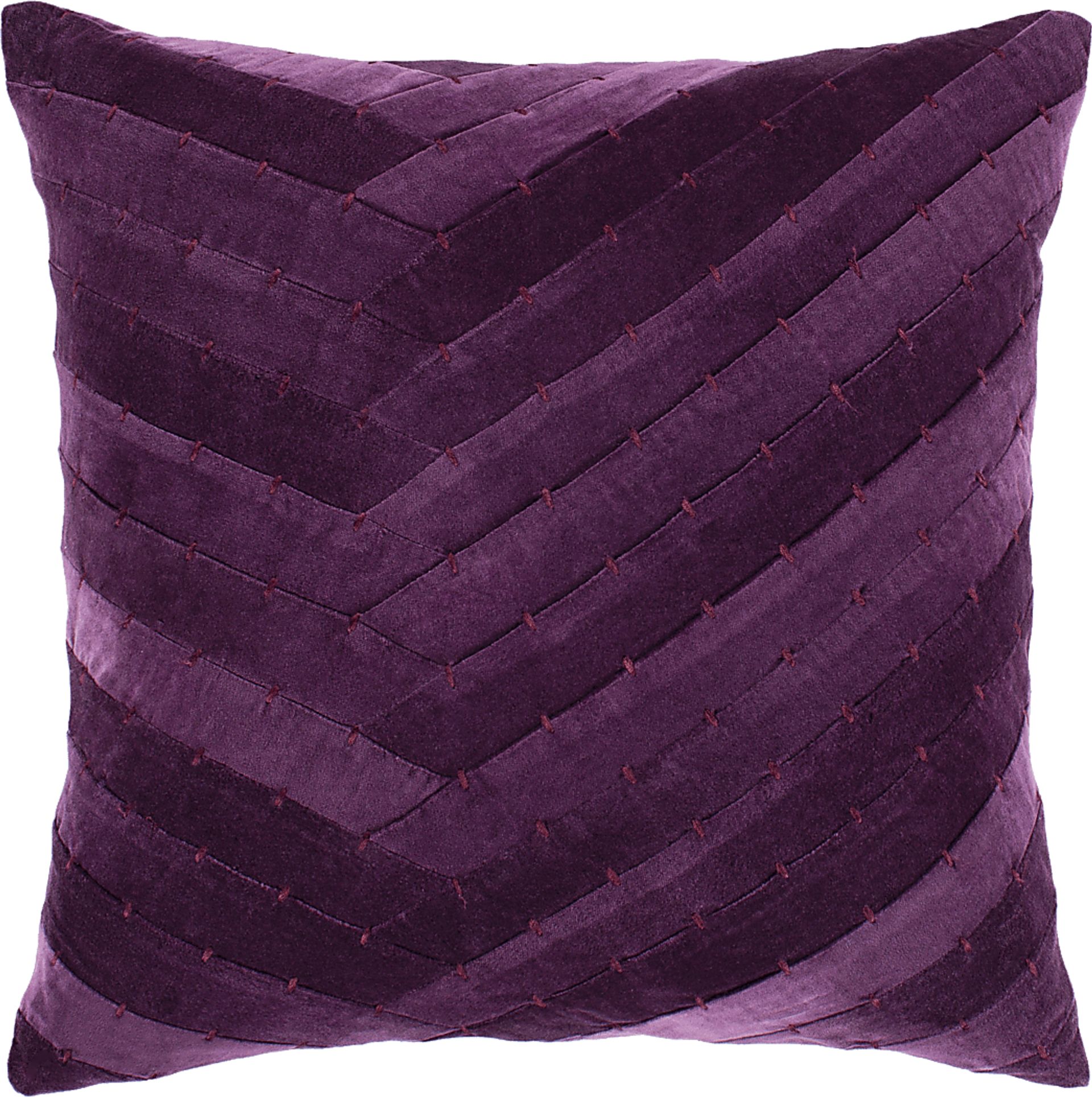 Amiena II Dark Purple Accent Pillow - Image 1