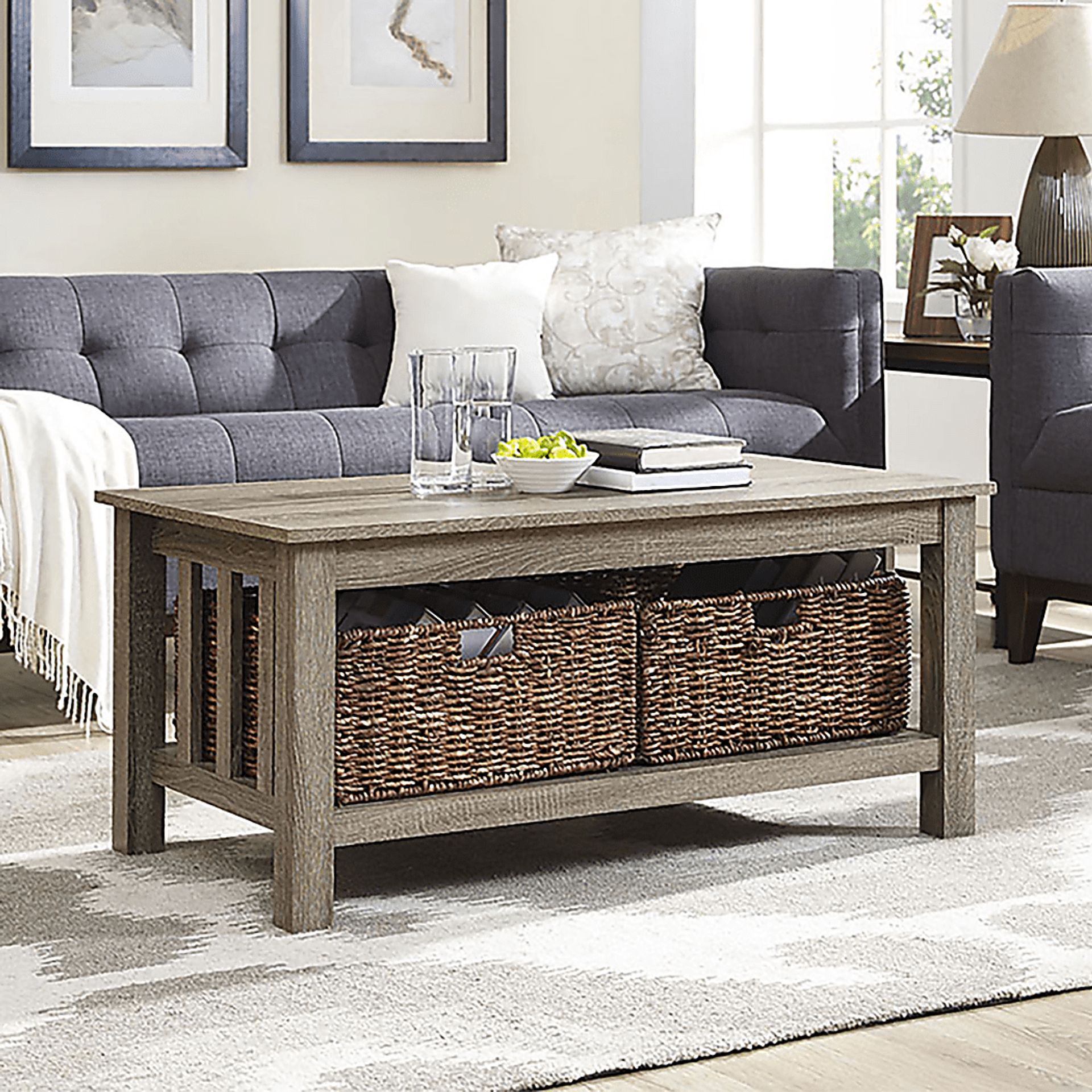 Amilly Brown Cocktail Table - Image 3