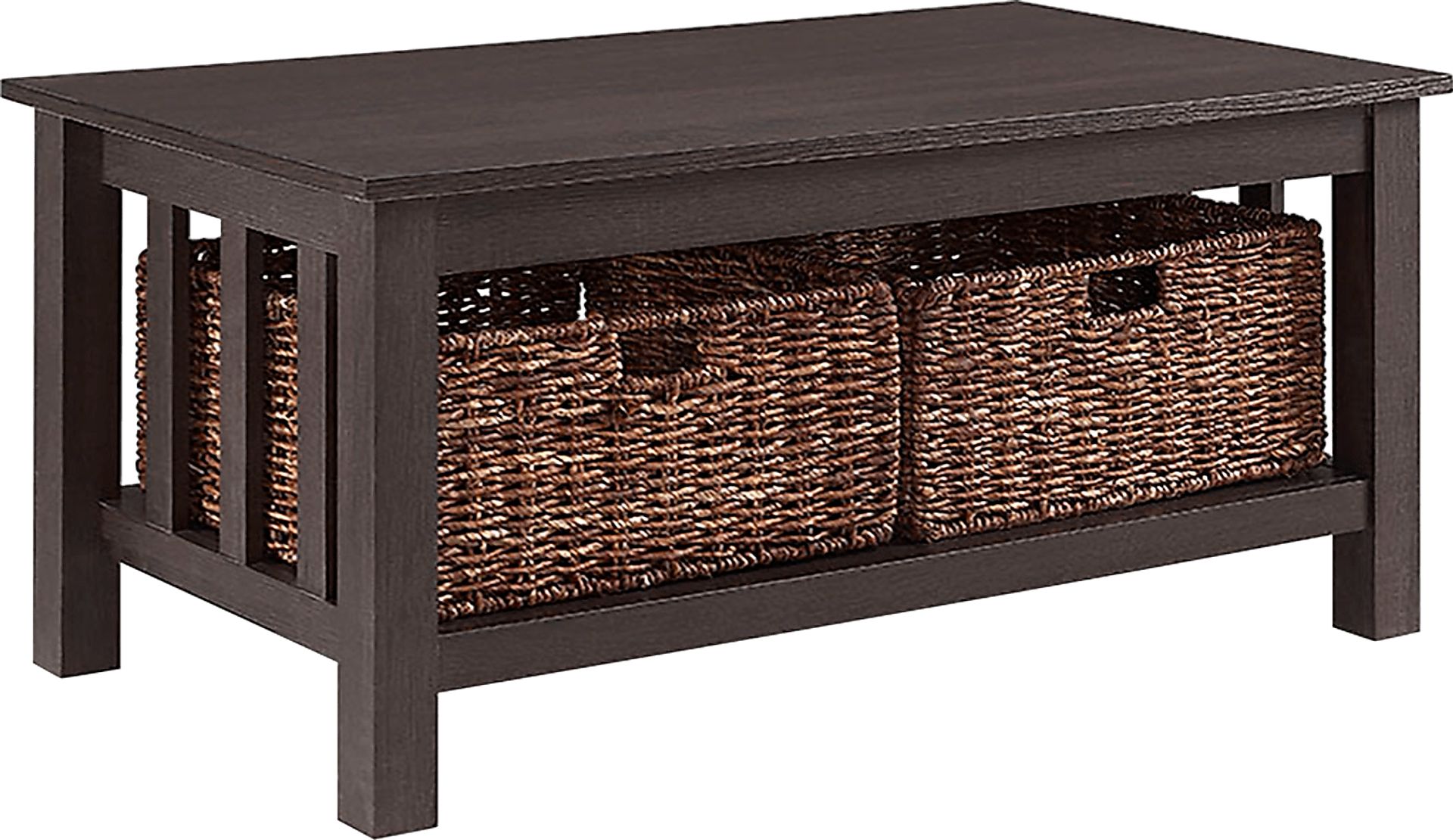 Amilly Espresso Cocktail Table - Image 1