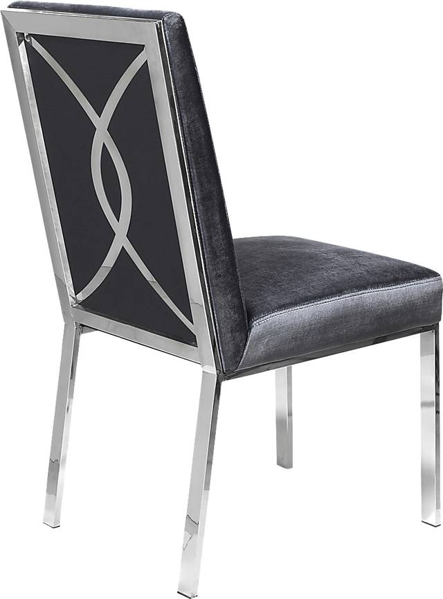 Amis Black Dining Chair - Thumbnail - Image 2
