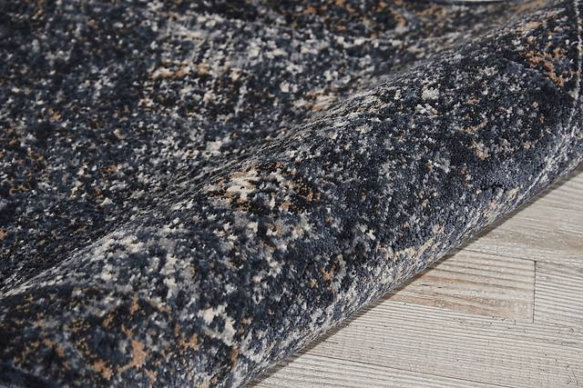 Amisia Navy 2'2 x 7'7 Runner Rug - Thumbnail - Image 3