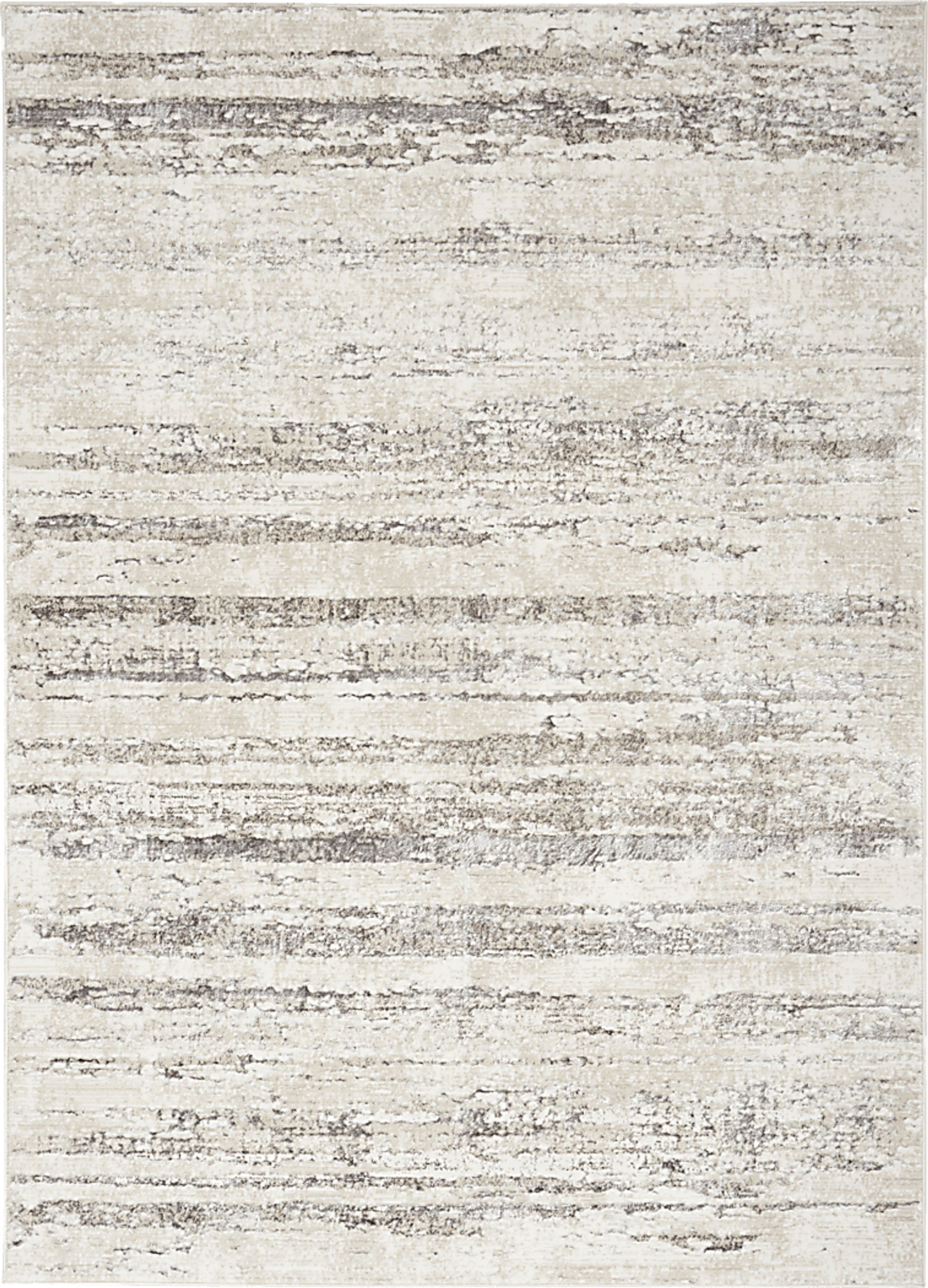 Amisra Cream/Gray 7'10 x 9'10 Rug - Image 1