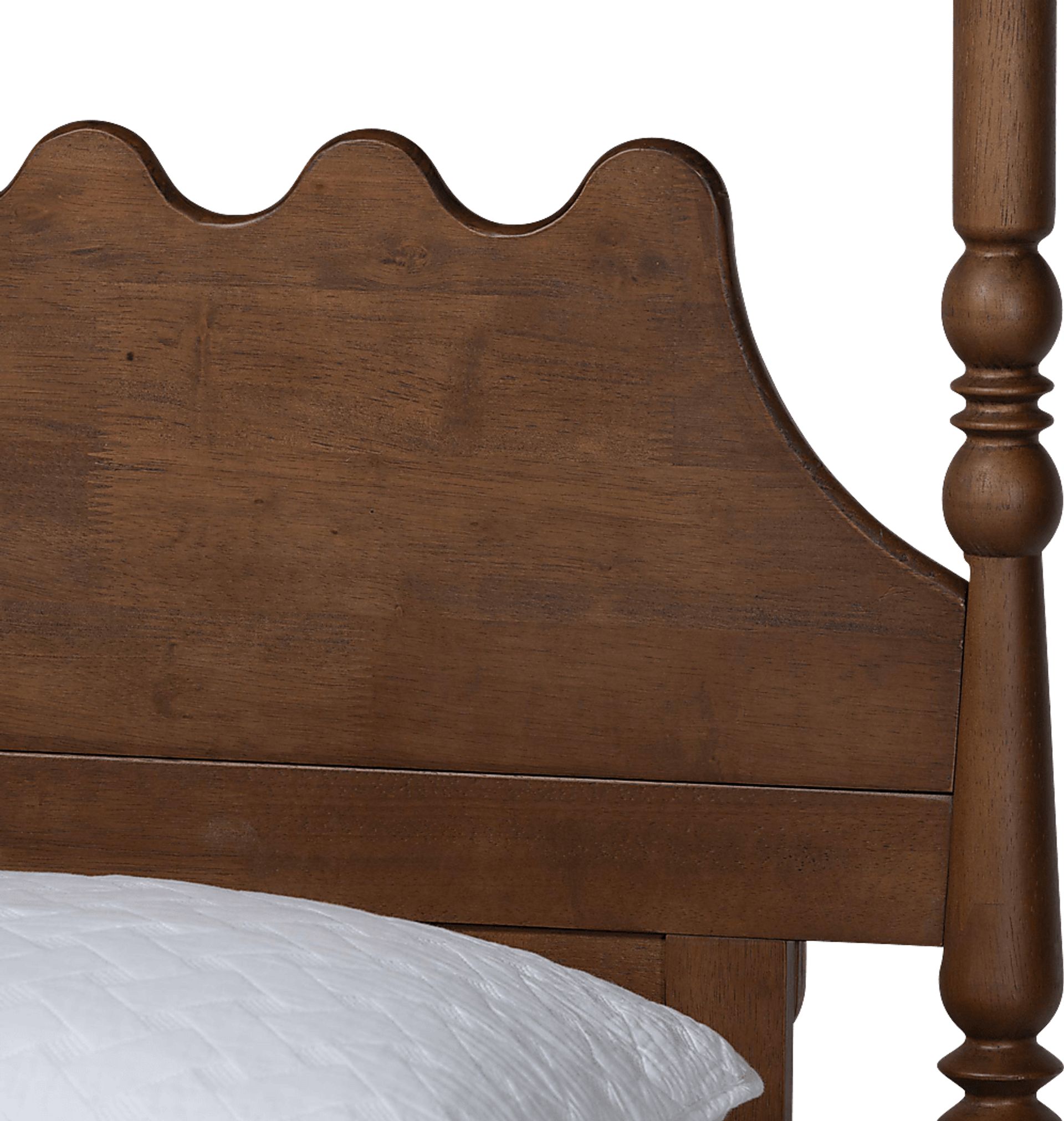 Amlai Brown King Platform Bed - Image 5