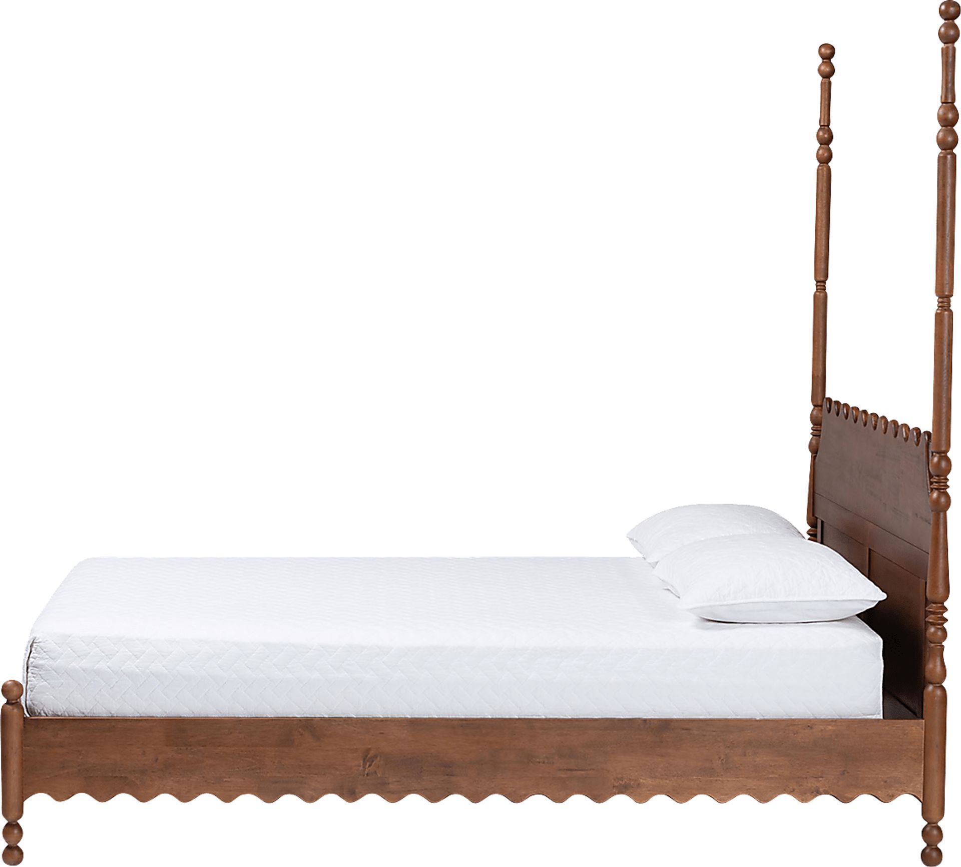 Amlai Brown King Platform Bed - Image 6