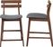 Ammerse Dark Gray Counter Stool, Set of 2
