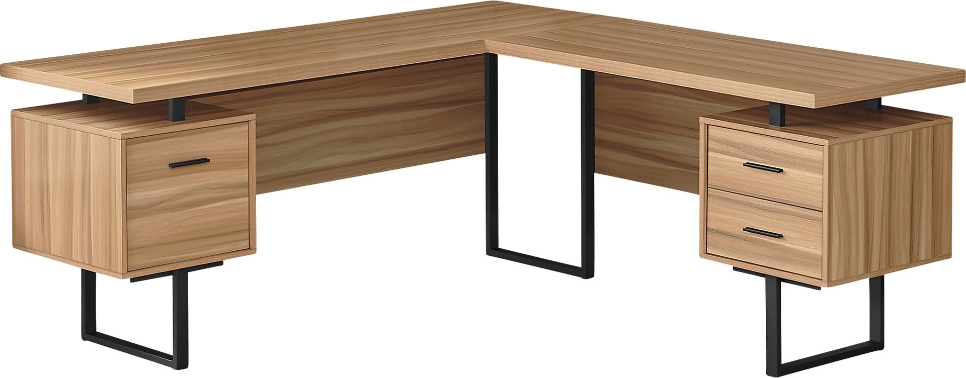 Ammonett Brown Desk - Image 1