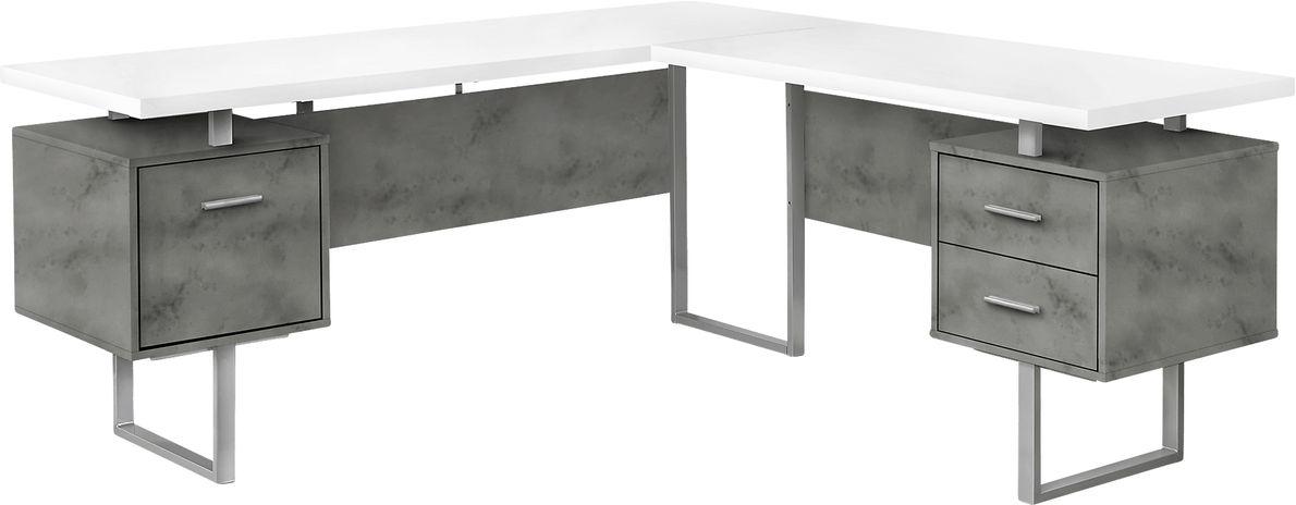 Ammonett Silver Desk