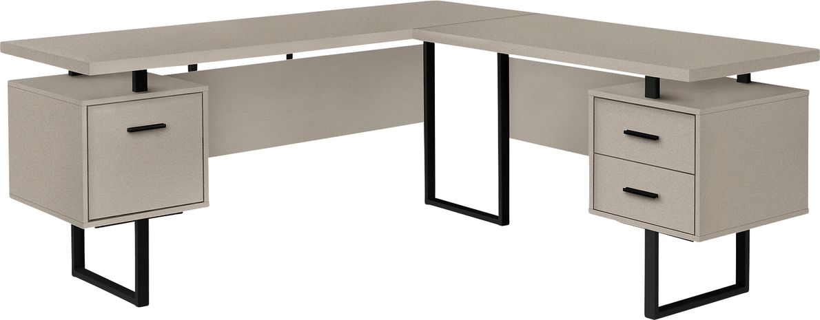 Ammonett Taupe Desk