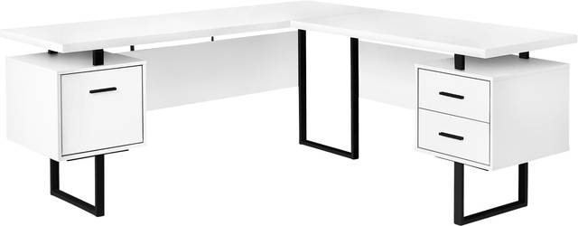 Ammonett White Desk - Thumbnail - Image 1