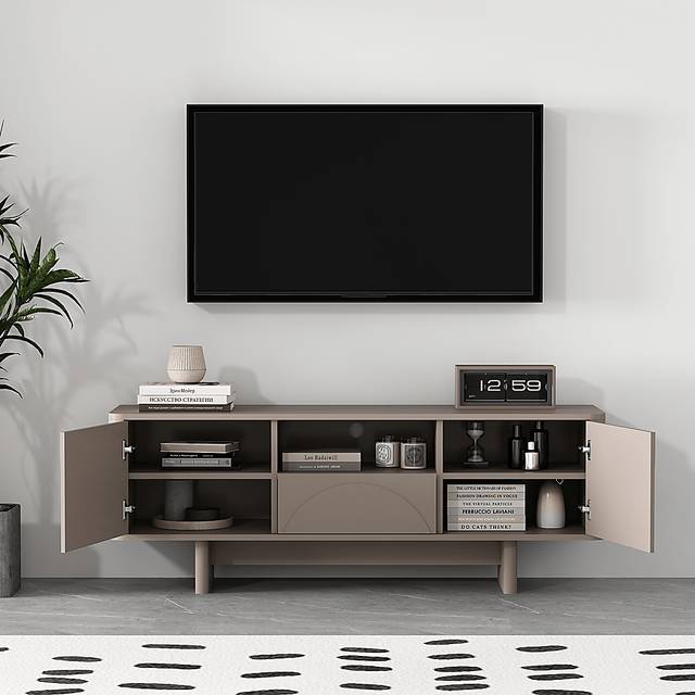 Ammons Brown 59.5 in. Console - Thumbnail - Image 3