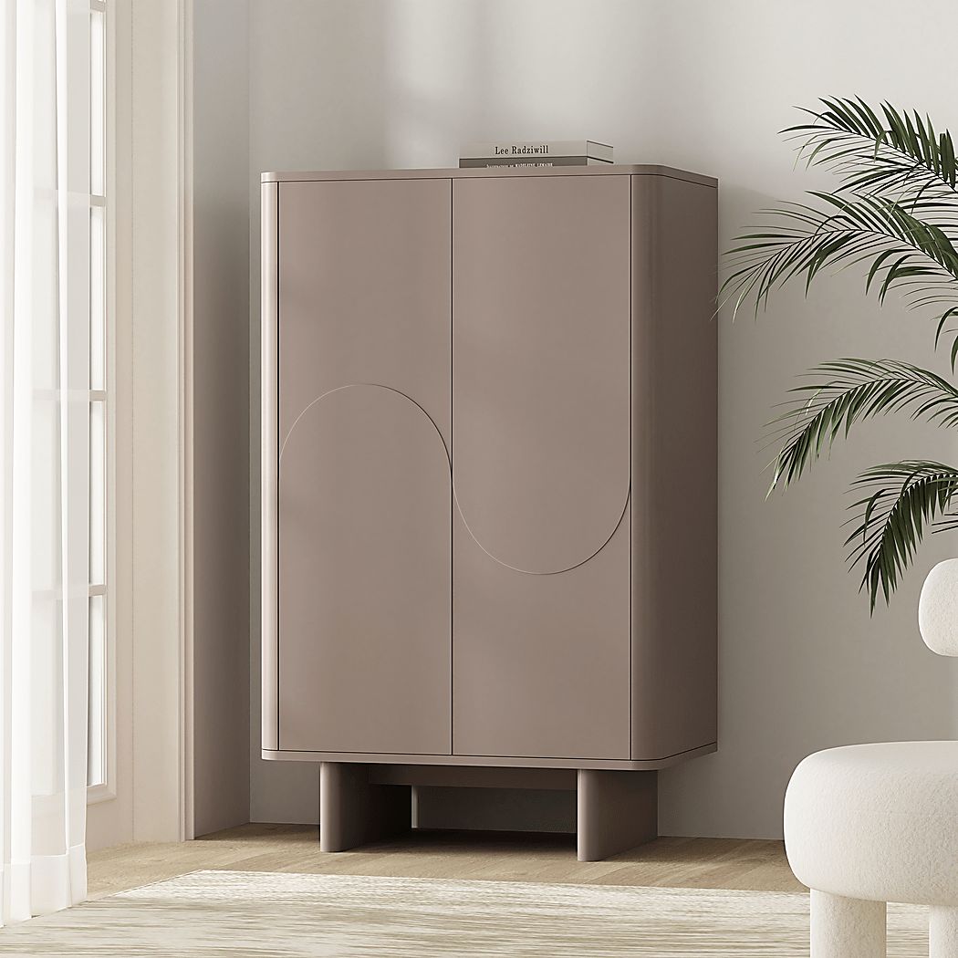 Ammons Brown Accent Cabinet