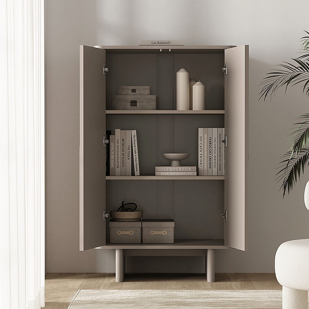 Ammons Brown Accent Cabinet - Thumbnail 4