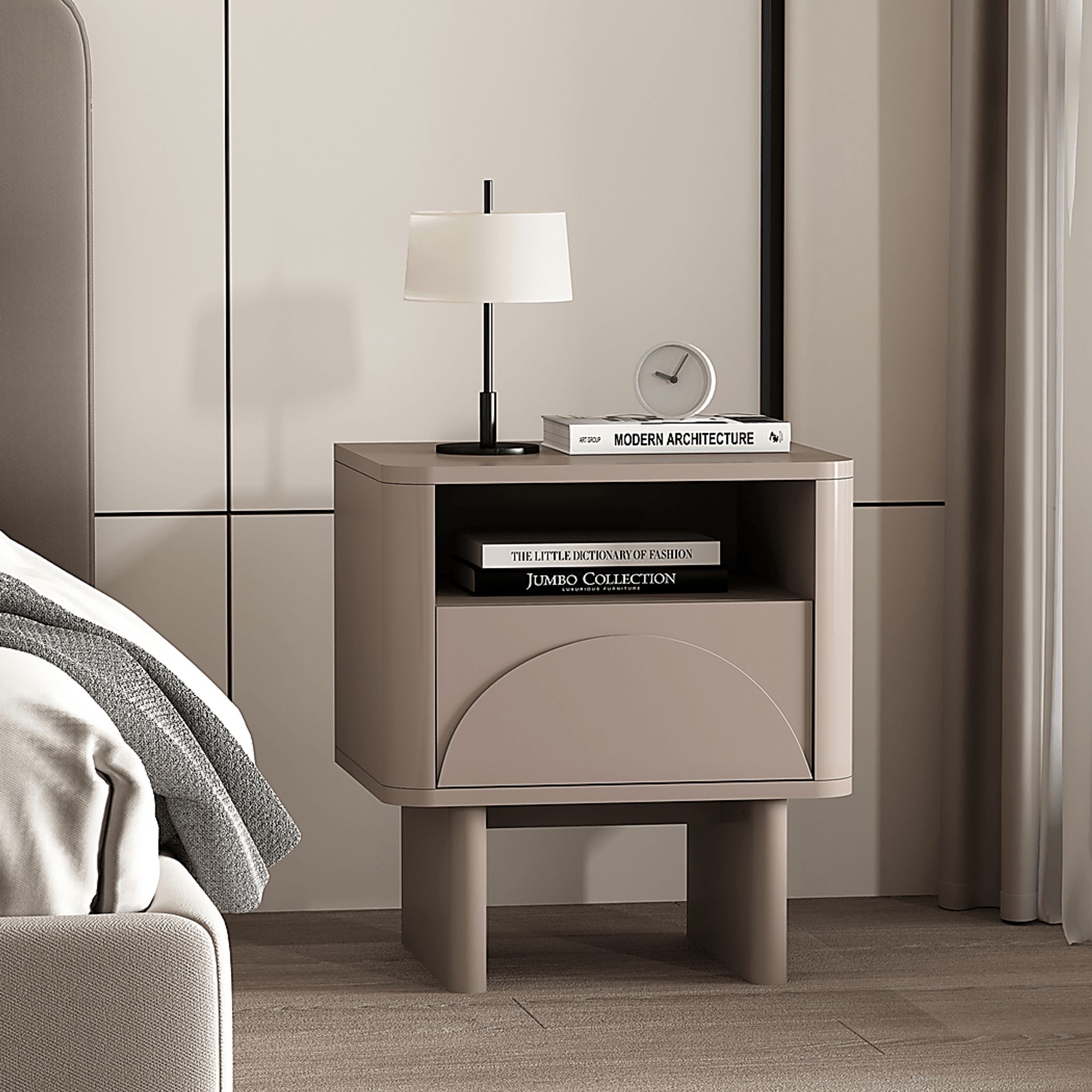 Ammons Brown Nightstand - Image 2