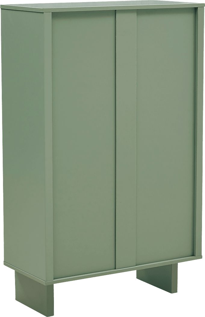 Ammons Green Accent Cabinet - Thumbnail 2