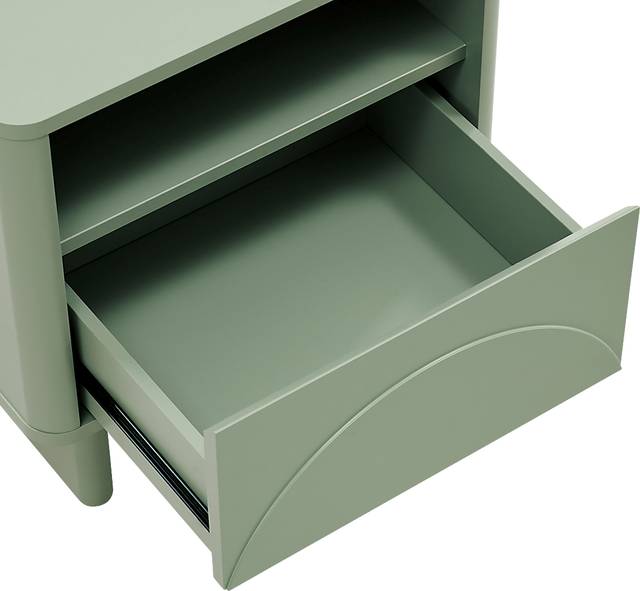 Ammons Green Nightstand - Thumbnail - Image 6